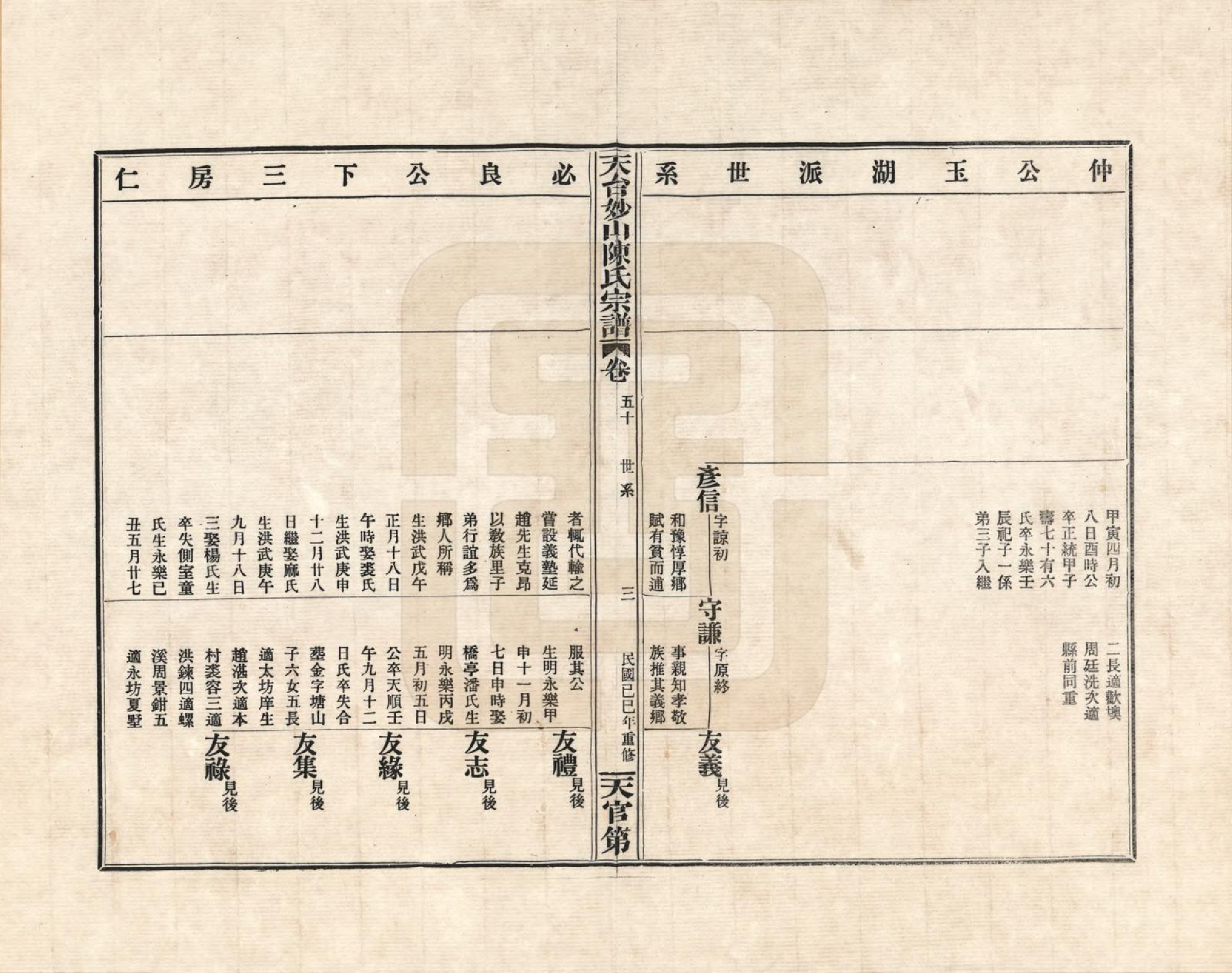 GTJP0100.陈.浙江天台.天台妙山陈氏宗谱_050.pdf_第3页