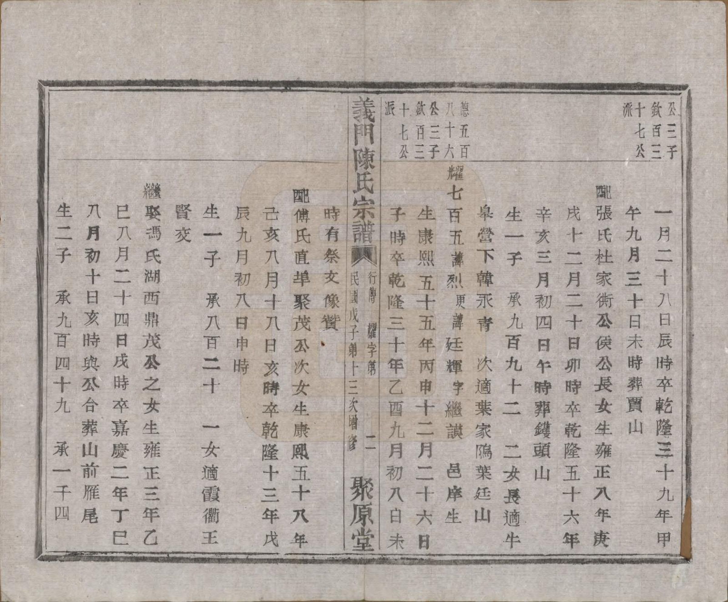 GTJP0141.陈.浙江诸暨.义门陈氏宗谱一百卷.民国三十八年（1949）_064.pdf_第3页