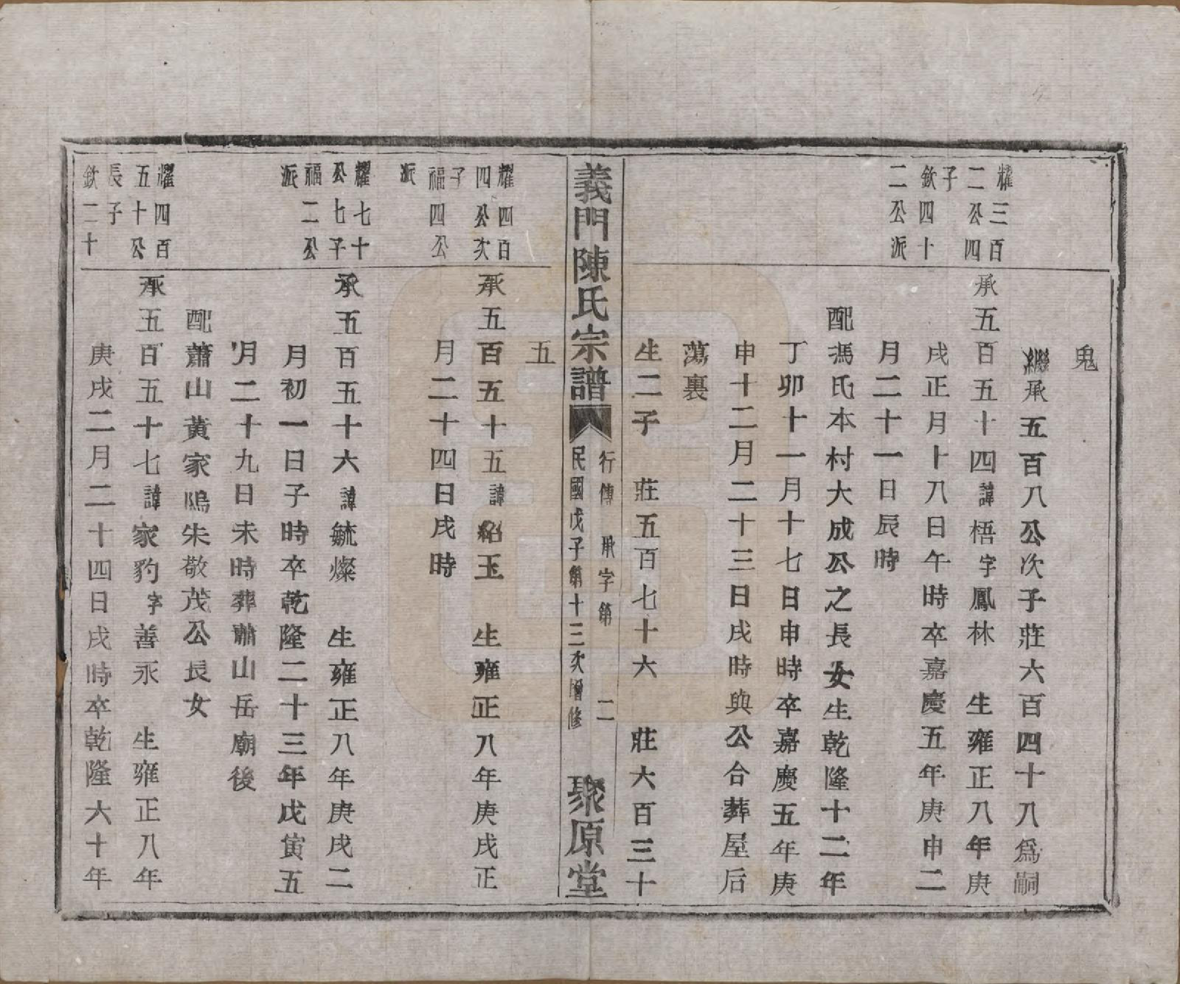 GTJP0141.陈.浙江诸暨.义门陈氏宗谱一百卷.民国三十八年（1949）_067.pdf_第3页