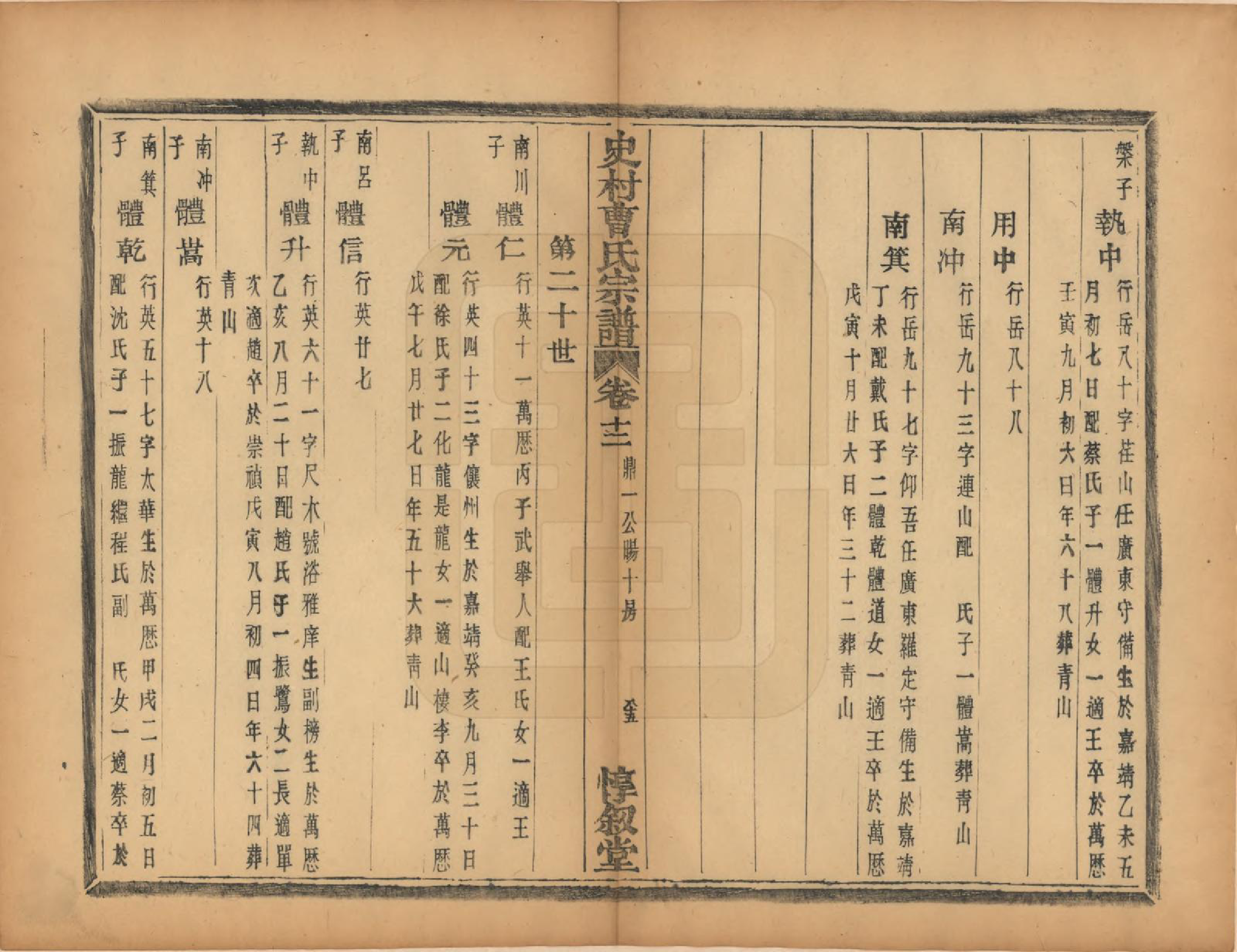 GTJP0056.曹.浙江萧山.萧山史村曹氏宗谱二十五卷.民国三年（1914）_012.pdf_第2页