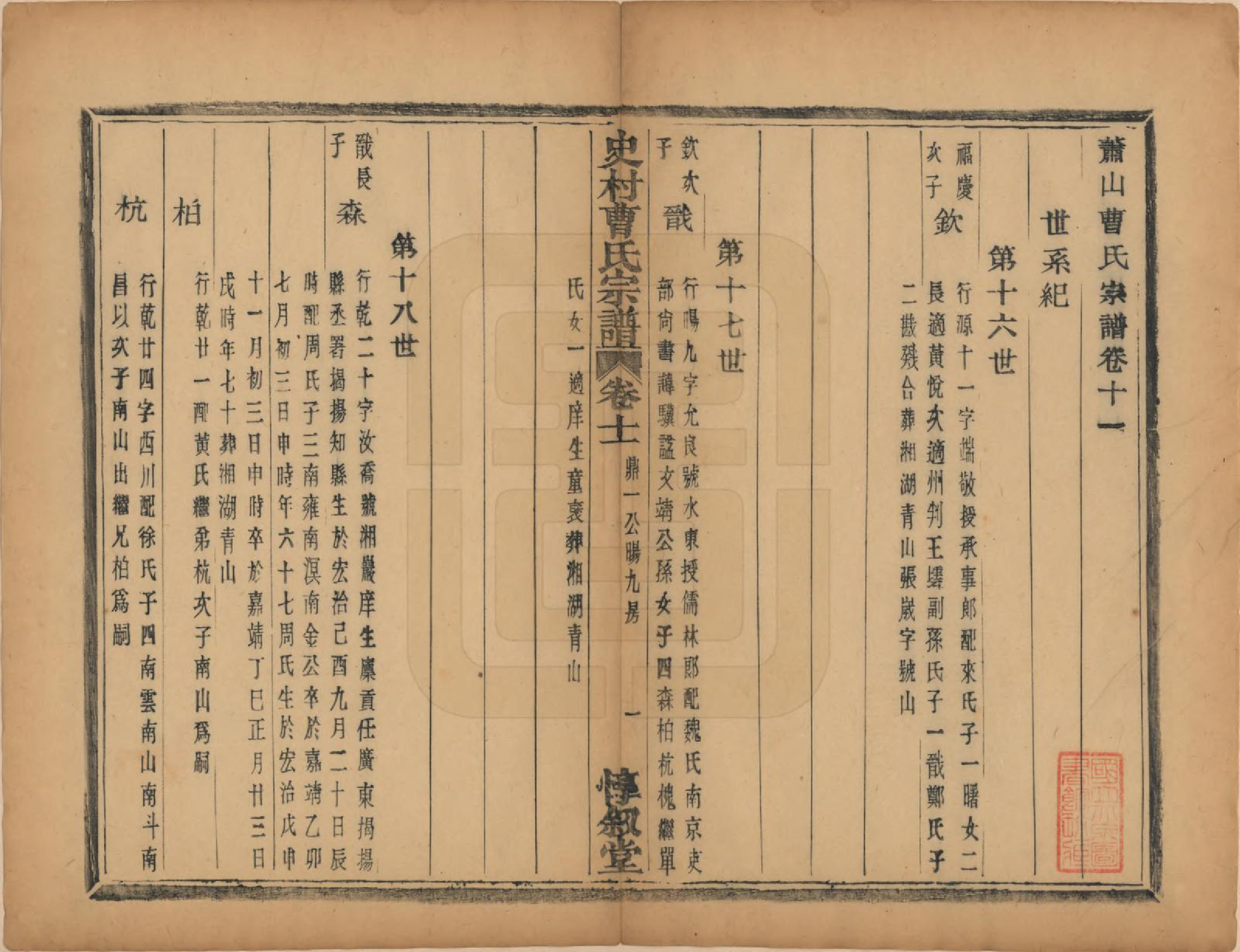 GTJP0056.曹.浙江萧山.萧山史村曹氏宗谱二十五卷.民国三年（1914）_011.pdf_第2页