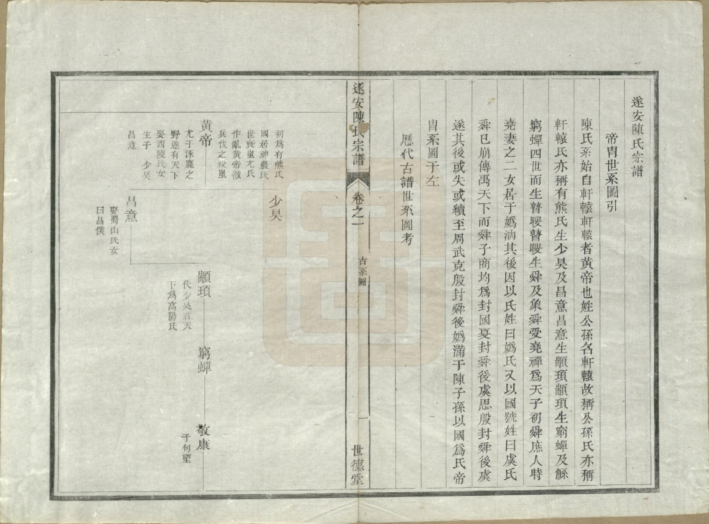 GTJP0119.陈.浙江淳安.遂安陈氏宗谱十六卷.民国八年（1919）_005.pdf_第2页