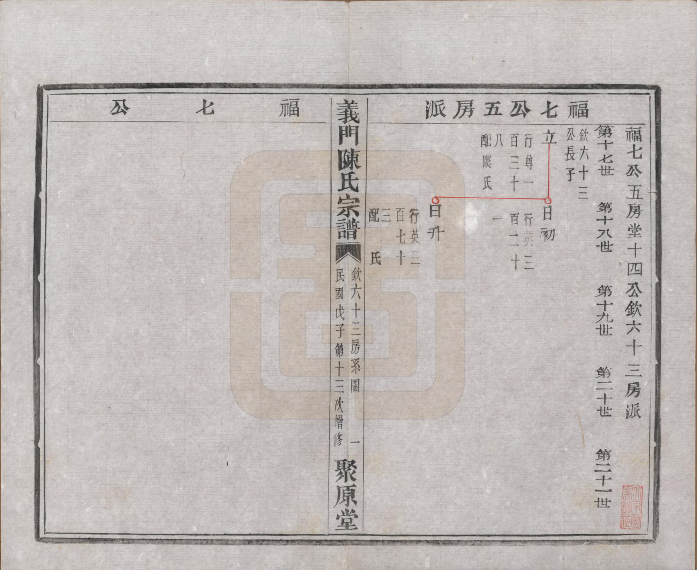 GTJP0141.陈.浙江诸暨.义门陈氏宗谱一百卷.民国三十八年（1949）_045.pdf_第2页