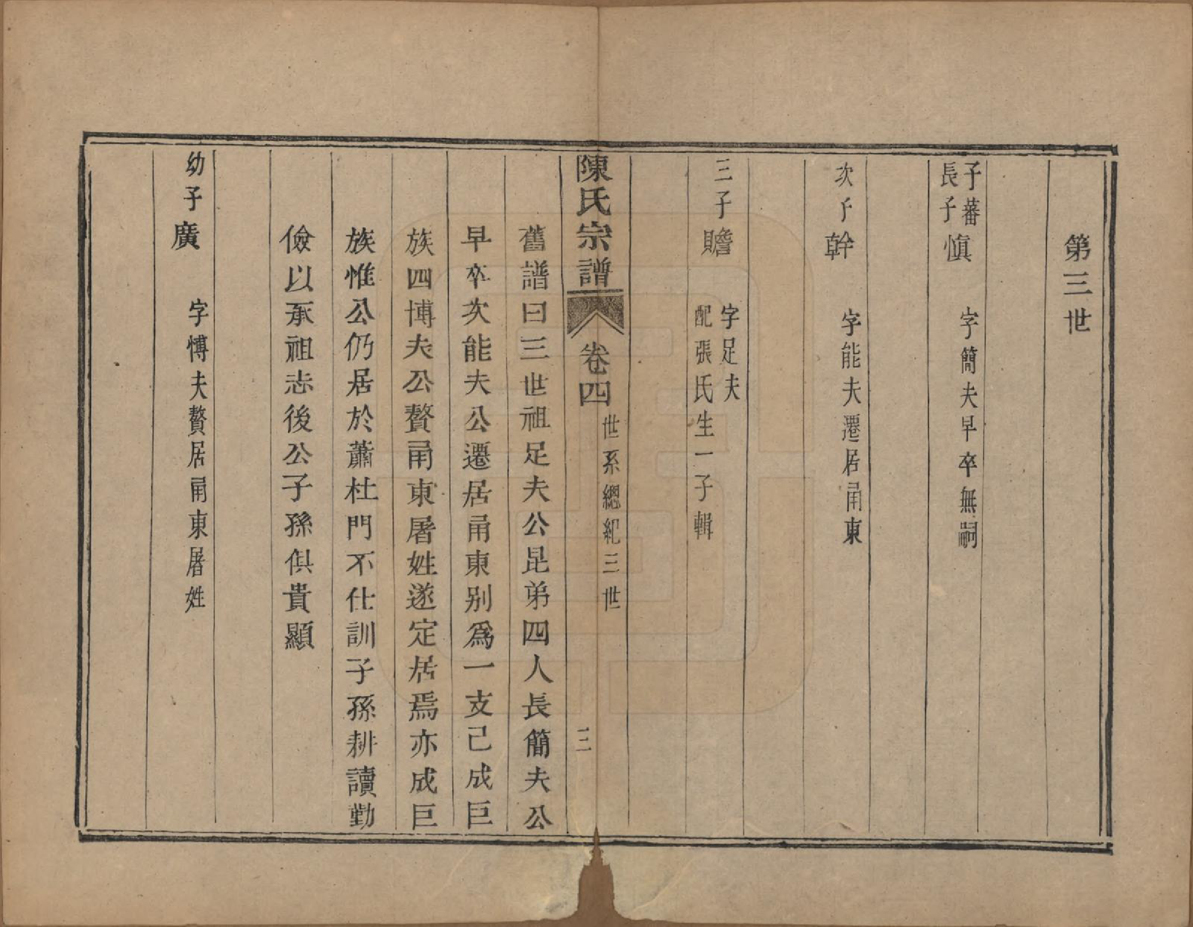 GTJP0175.陈.浙江萧山.涝湖陈氏宗谱十卷.清道光六年（1826）_004.pdf_第3页