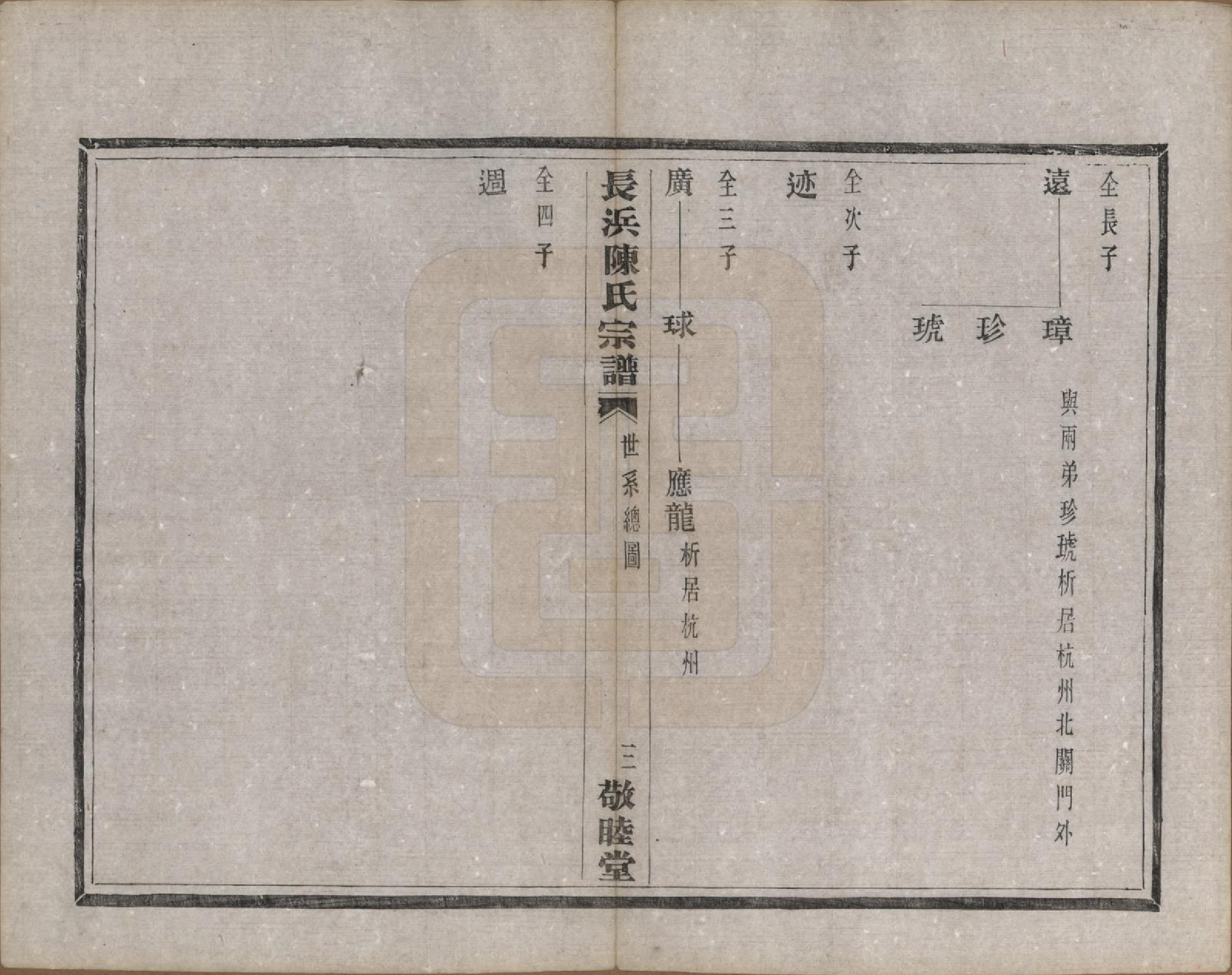 GTJP0217.陈.浙江萧山.萧山长浜陈氏宗谱八卷.清同治十一年（1872）_003.pdf_第3页