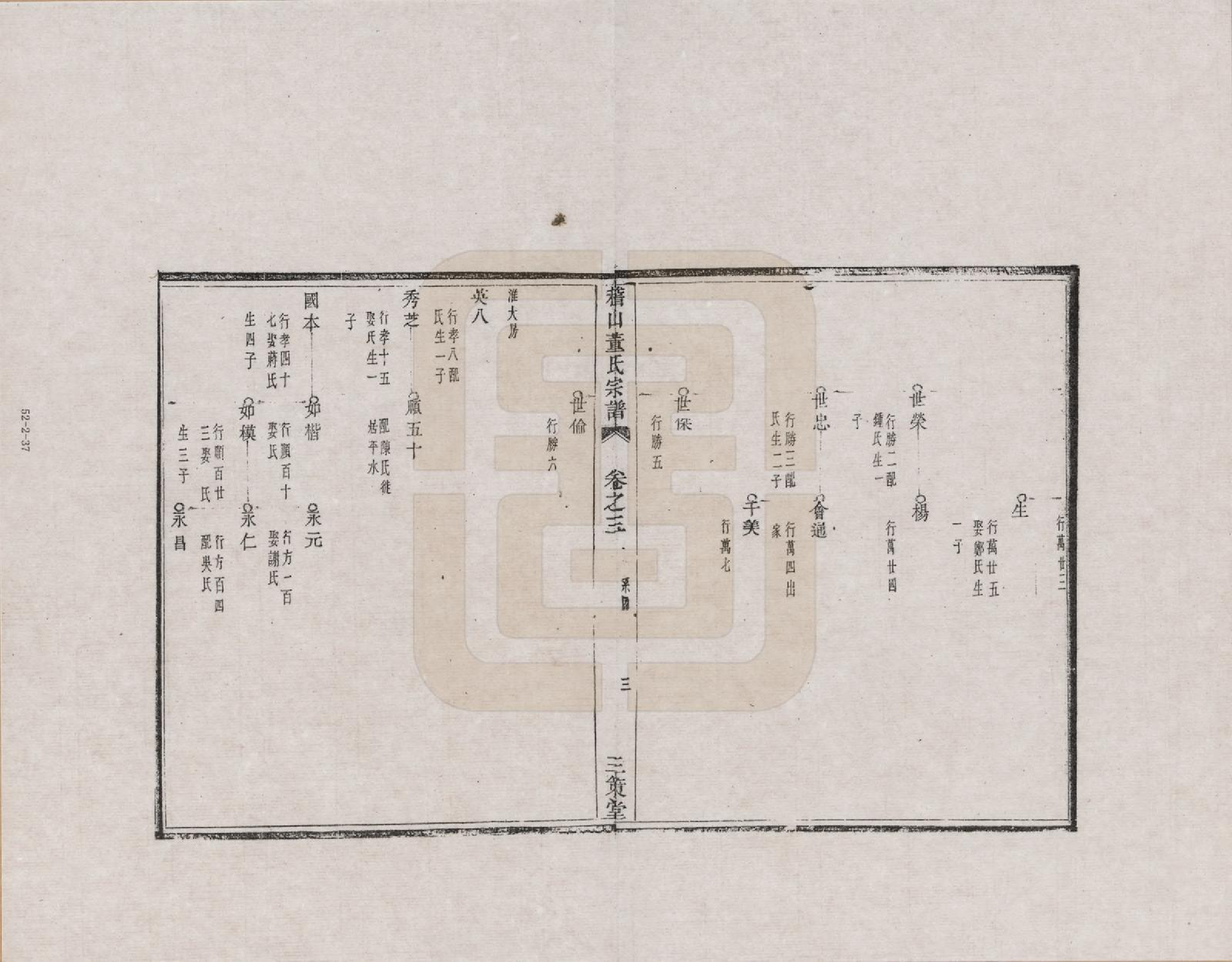 GTJP0301.董.浙江会稽.稽山董氏宗谱_003.pdf_第3页