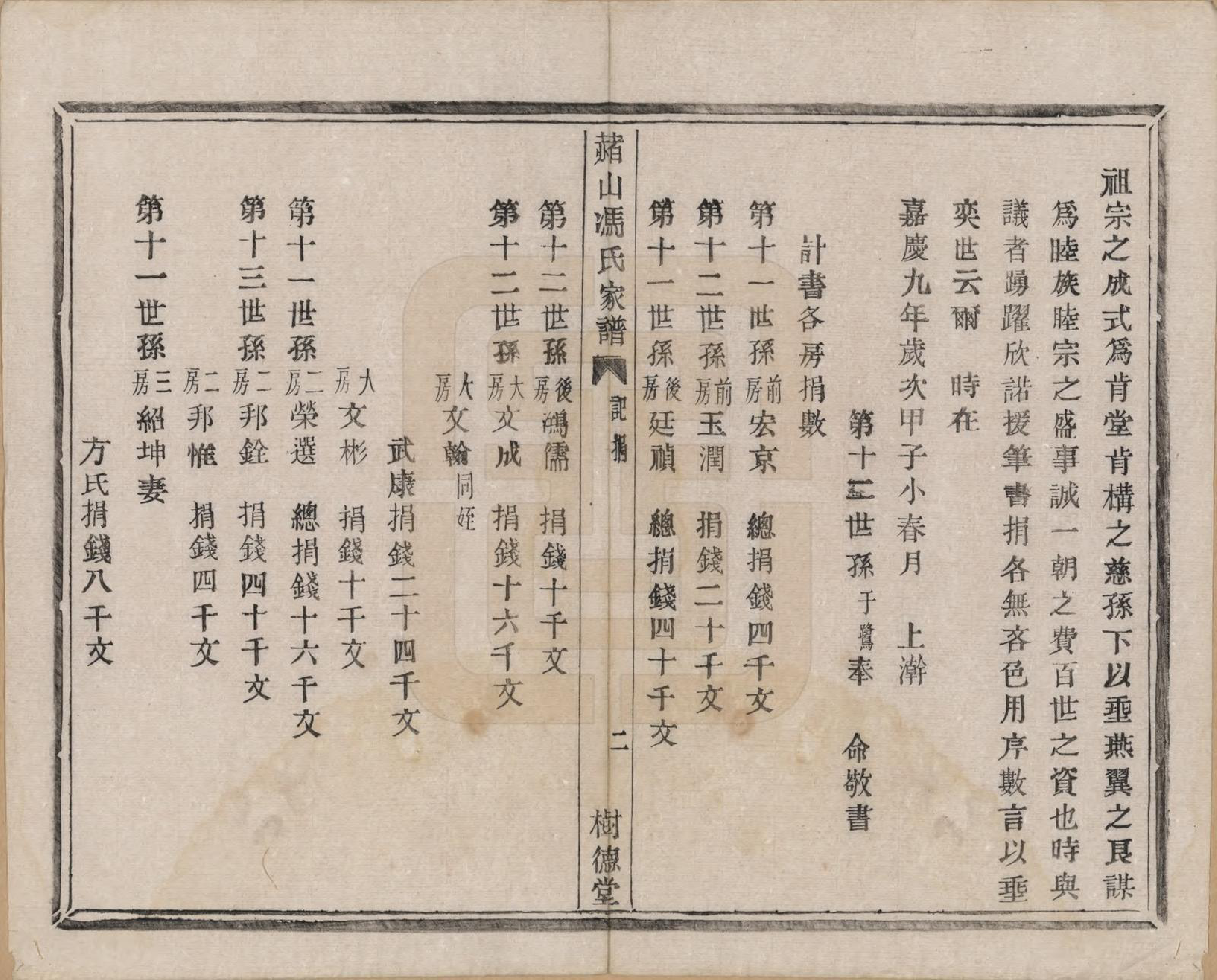 GTJP0354.冯.浙江萧山.赭山冯氏家谱.清光绪2年[1876]_002.pdf_第3页