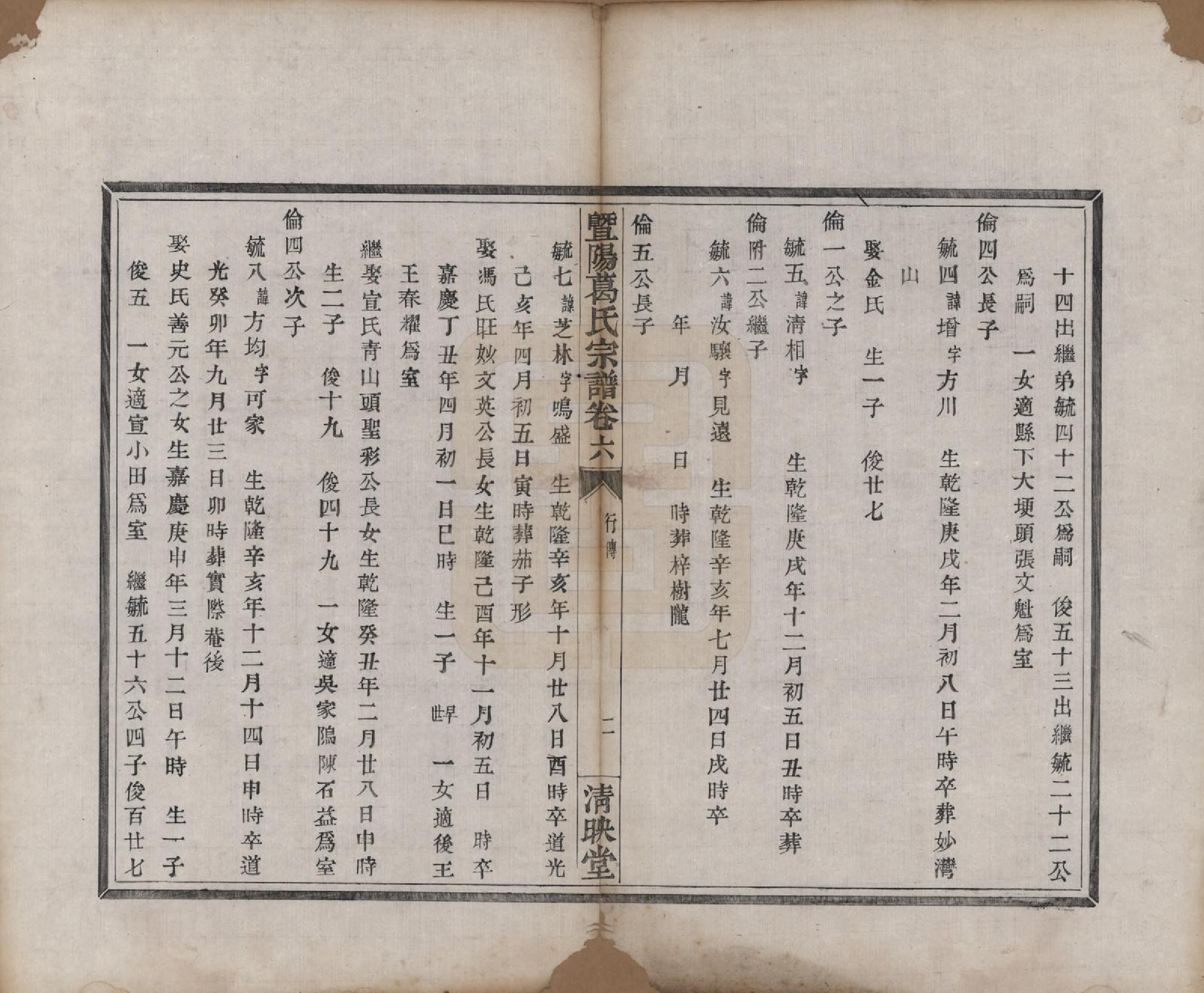 GTJP0401.葛.浙江诸暨.暨阳葛氏宗谱六卷.清咸丰四年（1854）_006.pdf_第2页