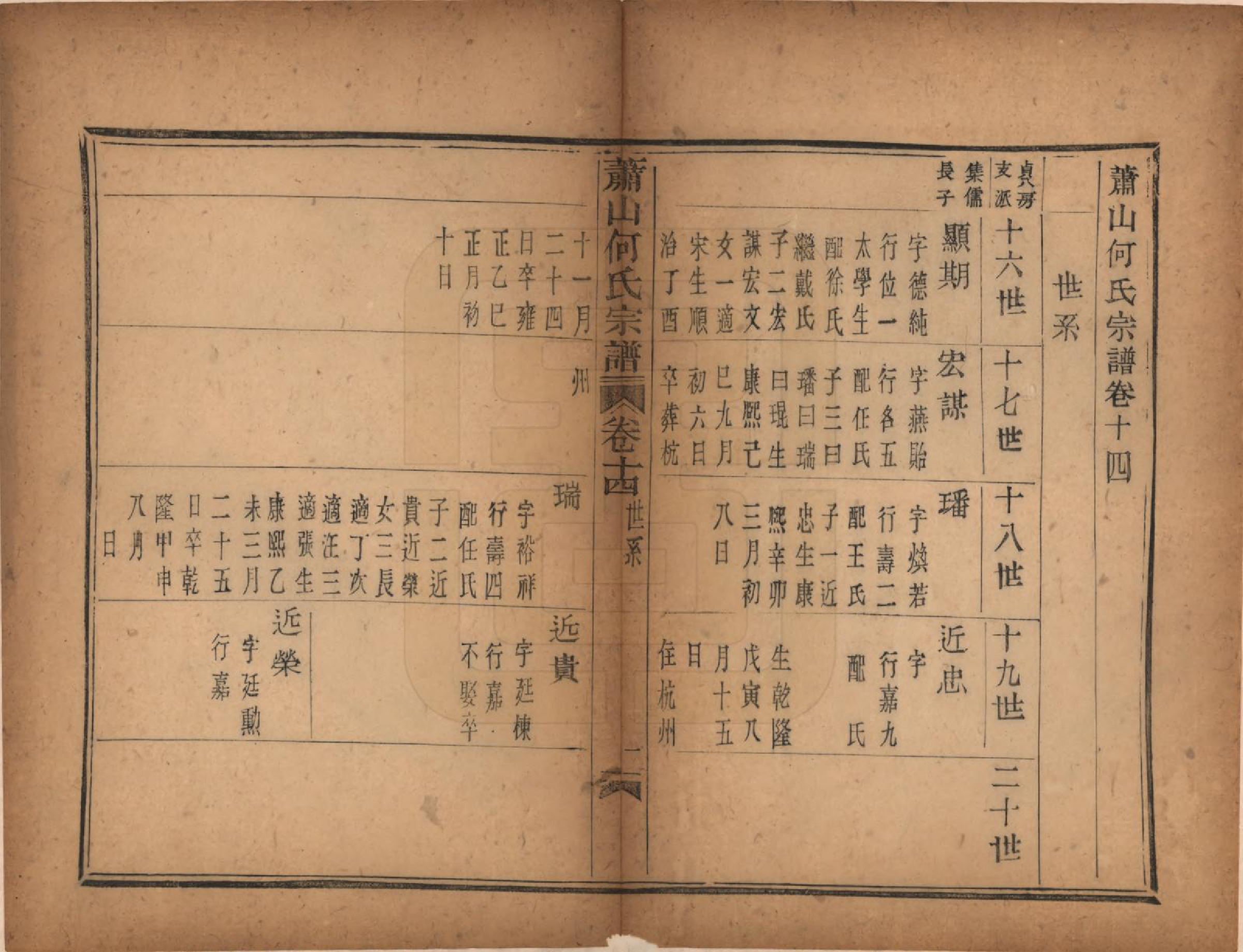 GTJP0473.何.浙江萧山.萧山芹沂何氏宗谱.道光二十八年序（1848）_014.pdf_第1页