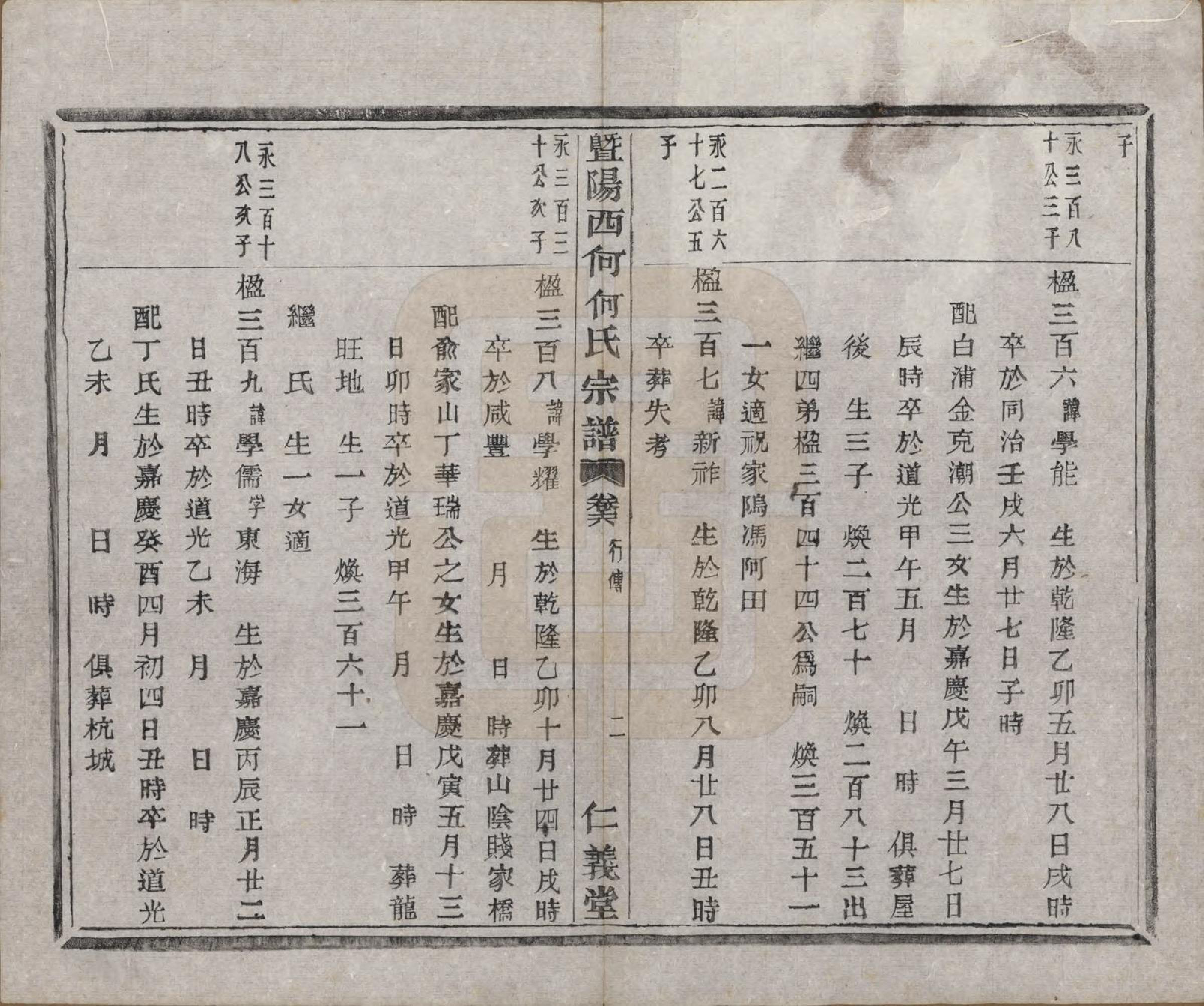 GTJP0485.何.浙江诸暨.暨阳西何何氏宗谱十八卷.清光绪二年（1876）_016.pdf_第2页