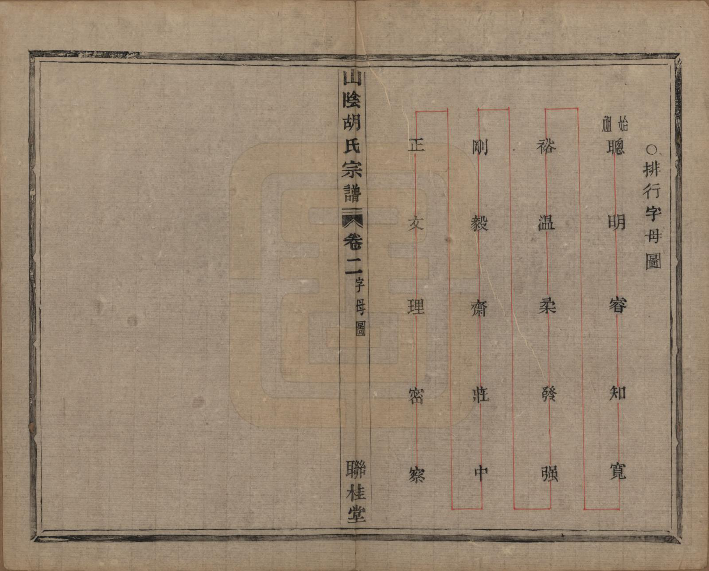 GTJP0528.胡.浙江绍兴.山阴江塘胡氏宗谱四卷.民国十七年（1928）_002.pdf_第3页