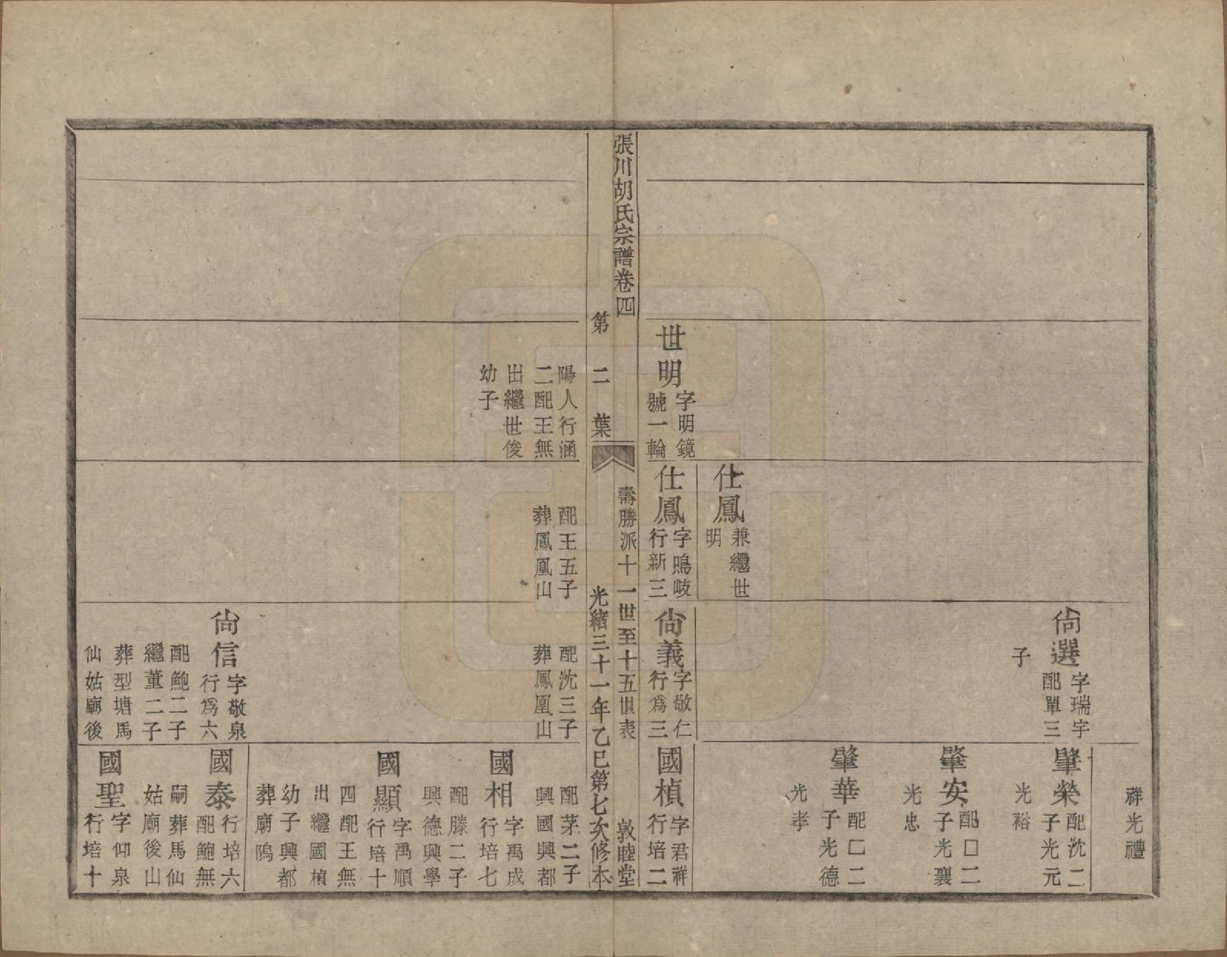 GTJP0537.胡.浙江绍兴.张川胡氏宗谱四十卷.清光绪三十一年（1905）_004.pdf_第3页