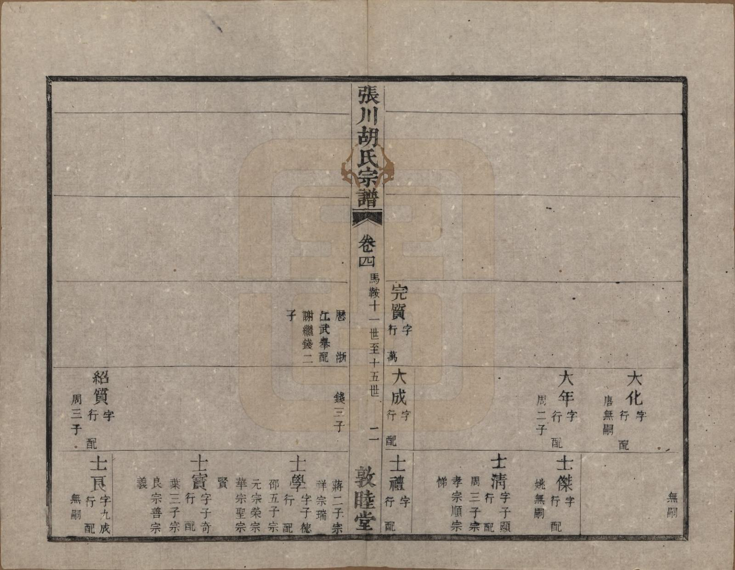 GTJP0540.胡.浙江绍兴.续修山阴张川胡氏宗谱三十卷首一卷.清光绪十二年（1886）_004.pdf_第3页