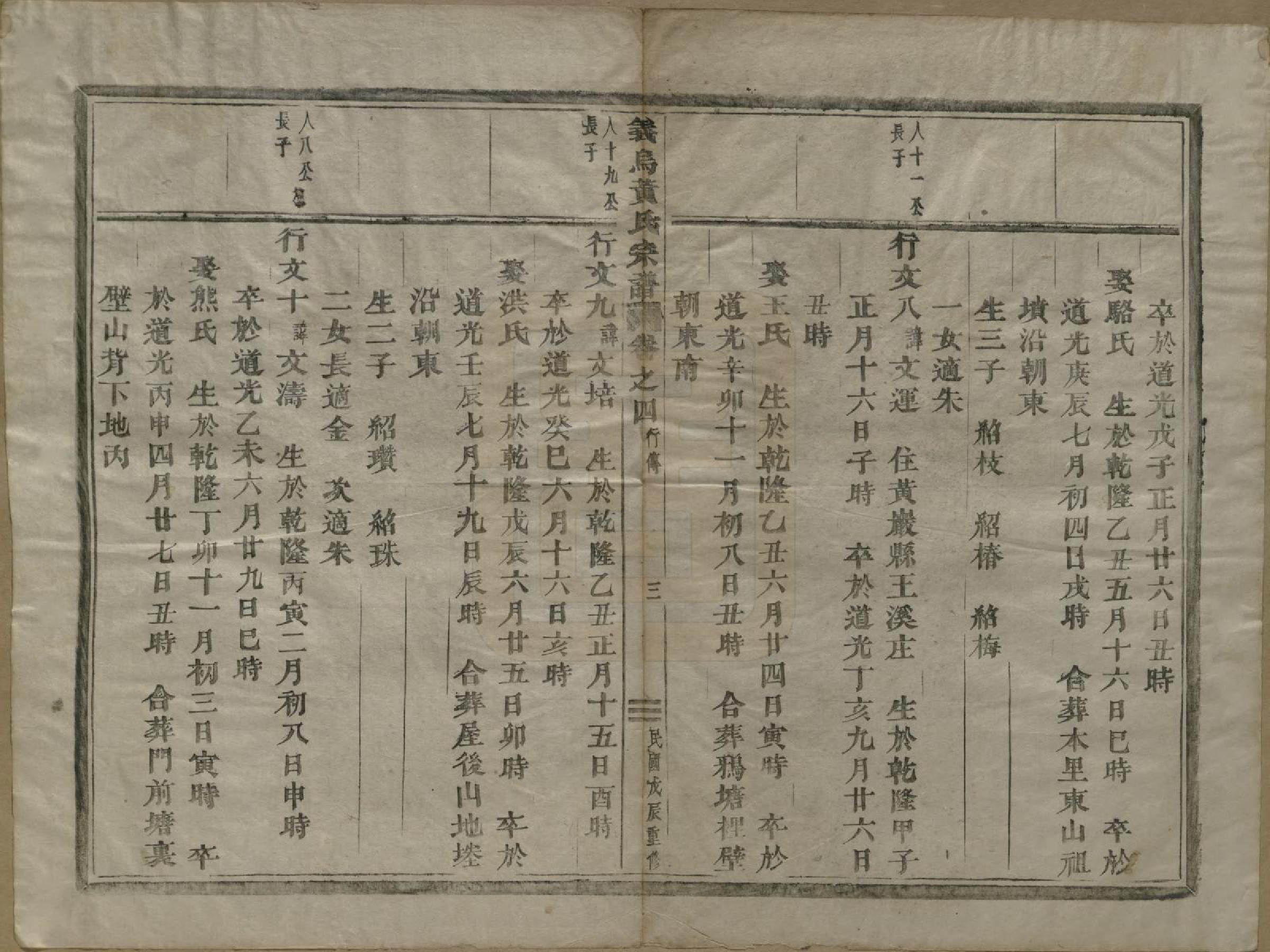 GTJP0599.黄.浙江义鸟.义鸟黄氏宗谱四卷.民国十七年（1928）_004.pdf_第1页