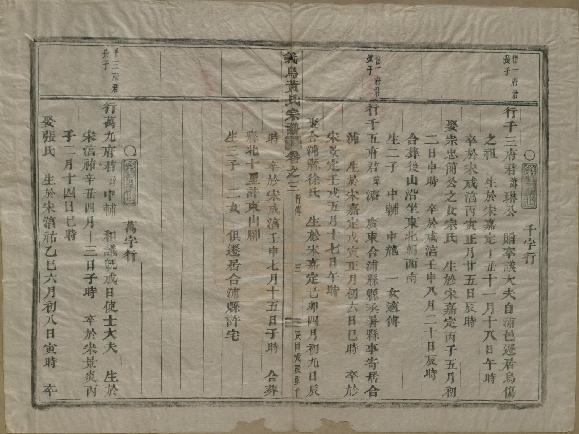 GTJP0599.黄.浙江义鸟.义鸟黄氏宗谱四卷.民国十七年（1928）_003.pdf_第3页