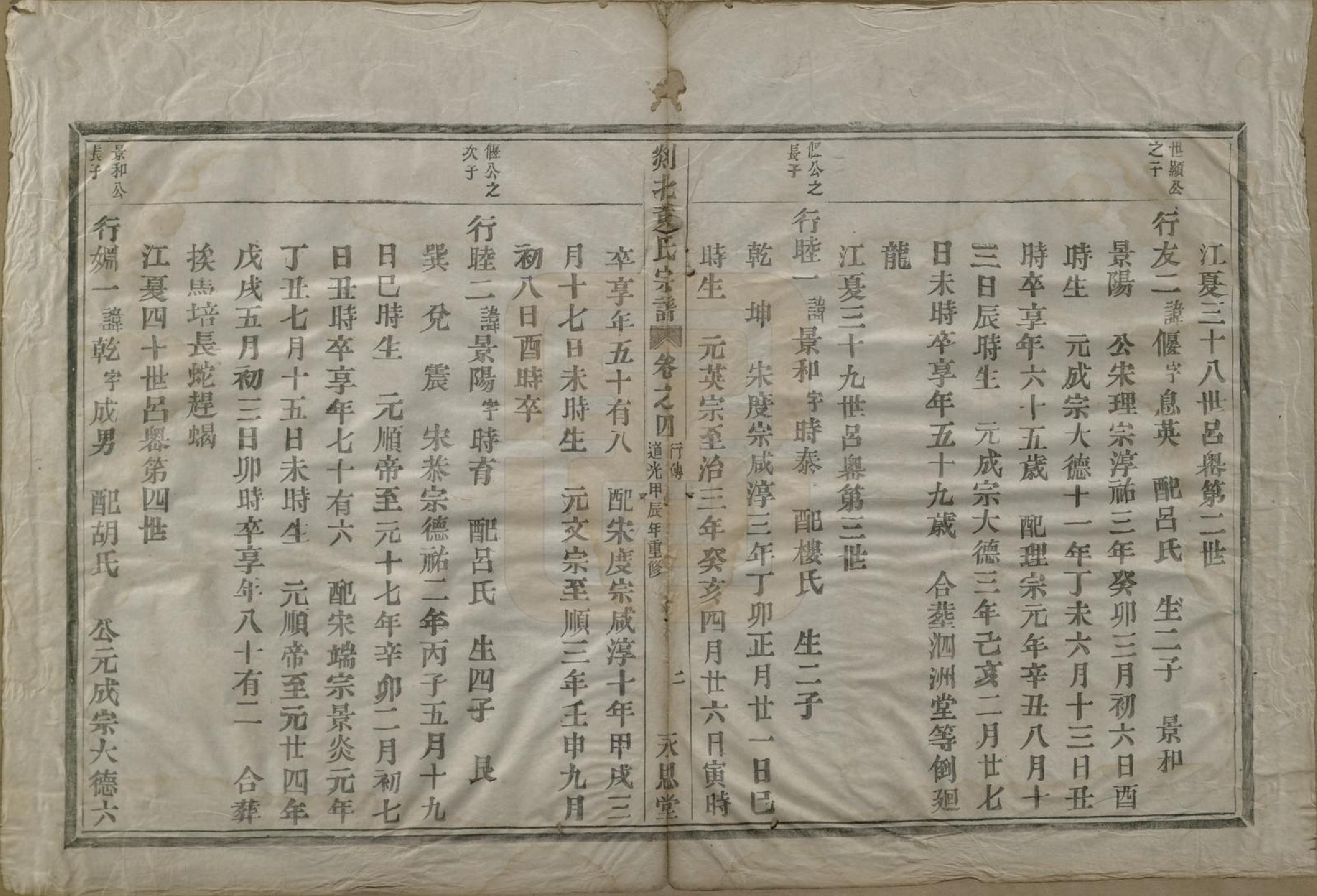 GTJP0610.黄.浙江嵊县.剡邑黄氏宗谱六卷.清道光二十四年（1844）_004.pdf_第2页