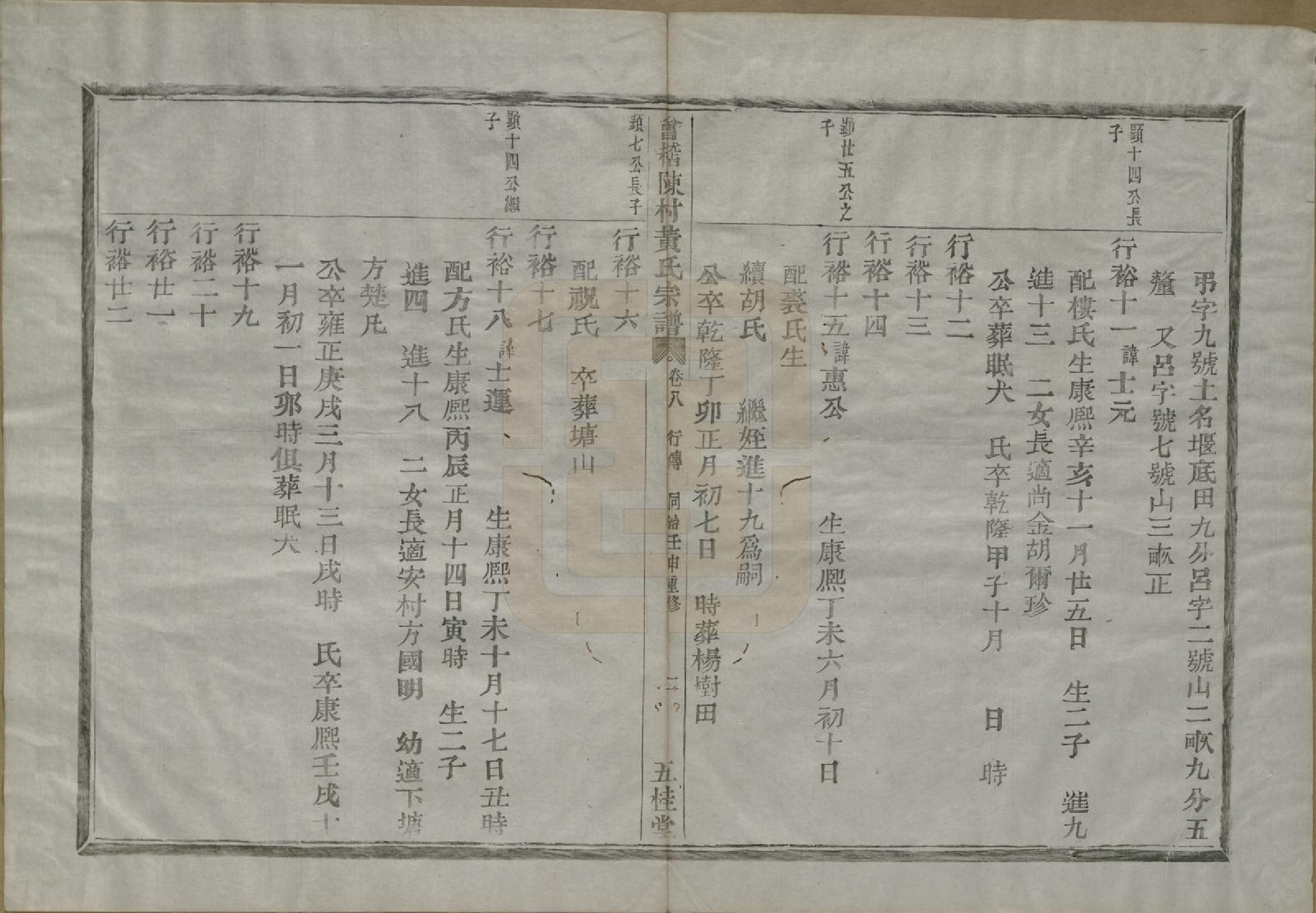 GTJP0642.黄.浙江绍兴.会稽陈村黄氏宗谱十卷.清同治十一年（1872）_008.pdf_第3页