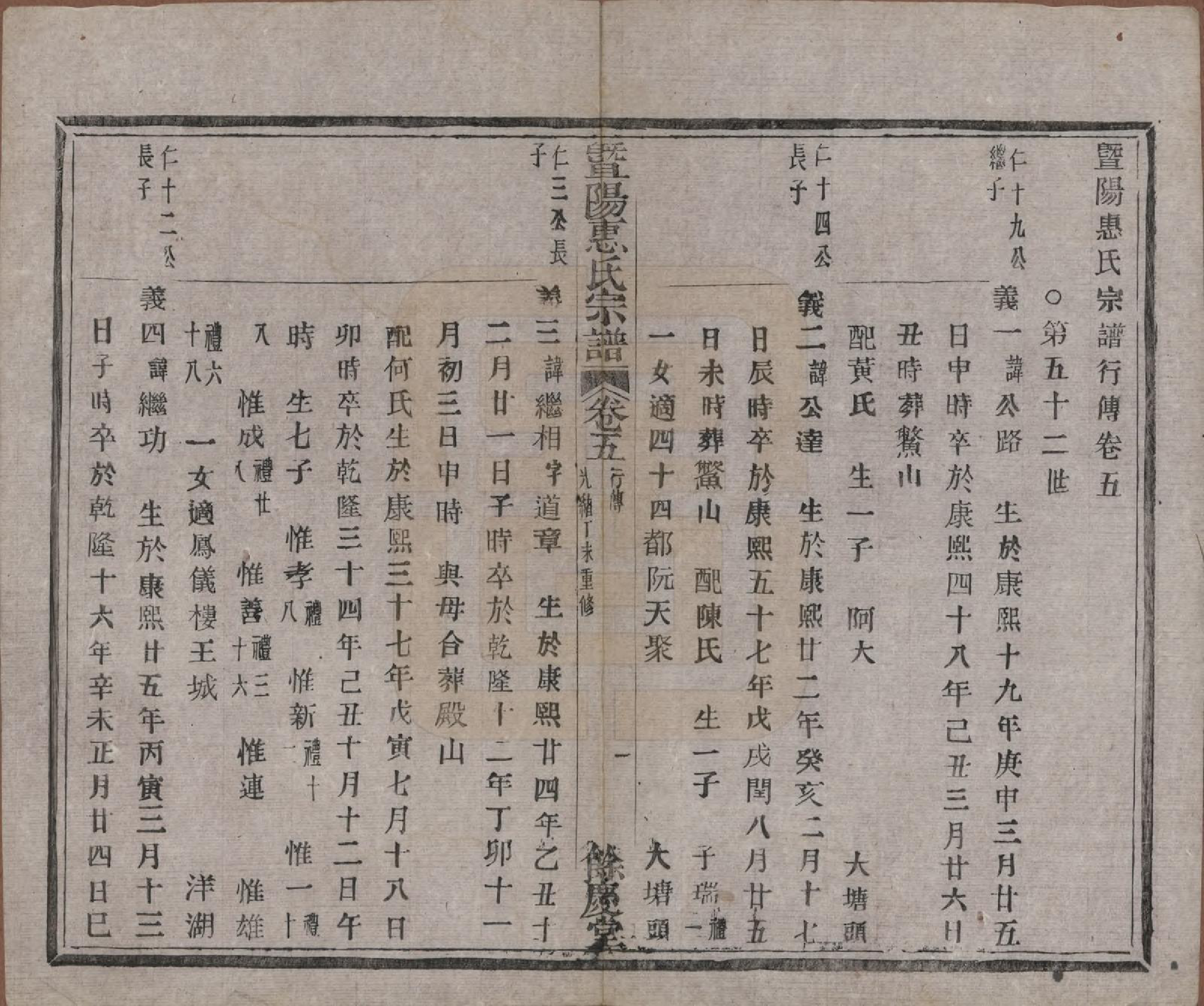 GTJP0647.惠.浙江诸暨.暨阳惠氏宗谱六卷.清光绪三十三年（1907）_005.pdf_第1页