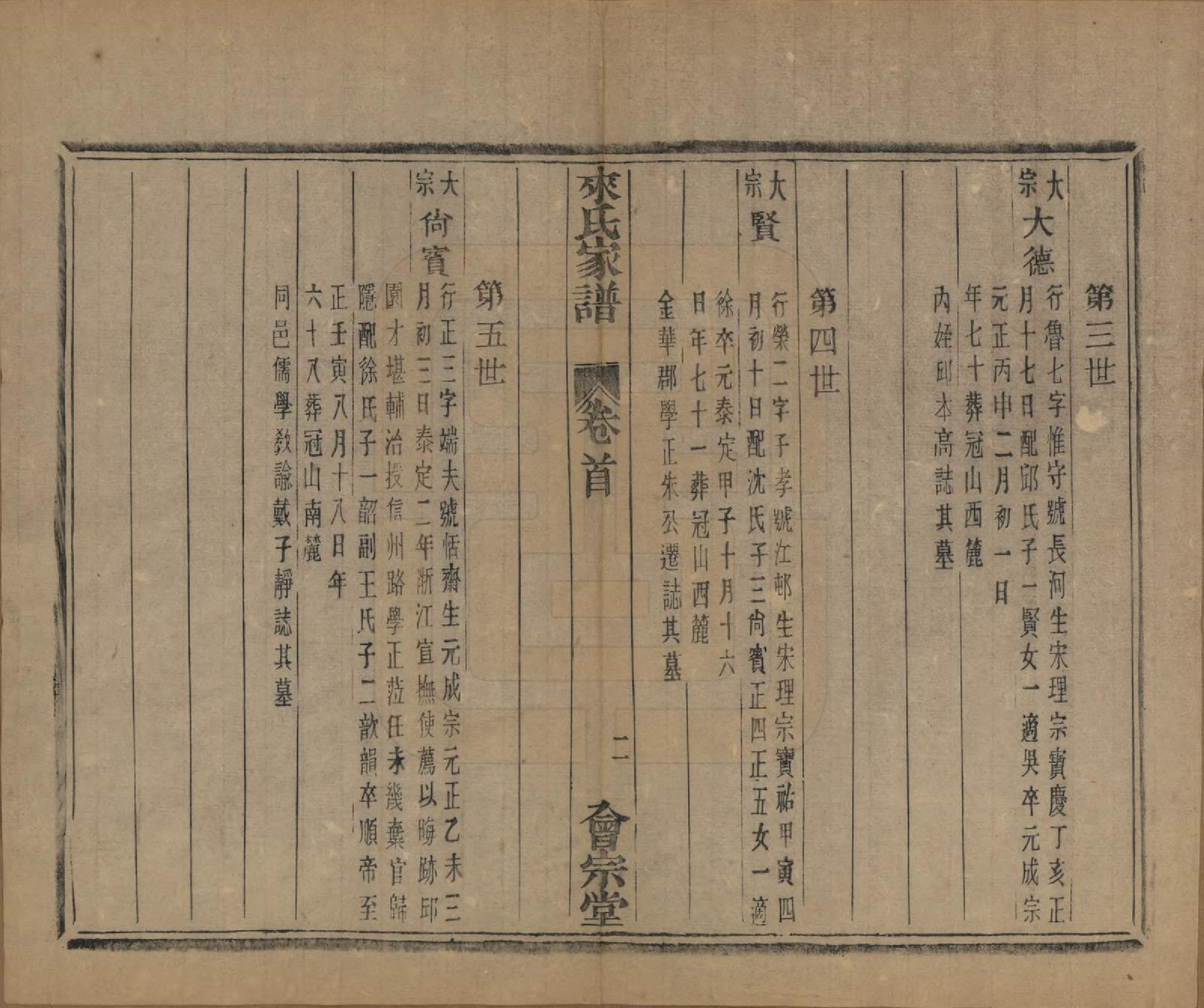 GTJP0750.来.浙江萧山.萧山来氏家谱五十卷首一卷.民国十年（1921）_204.pdf_第2页