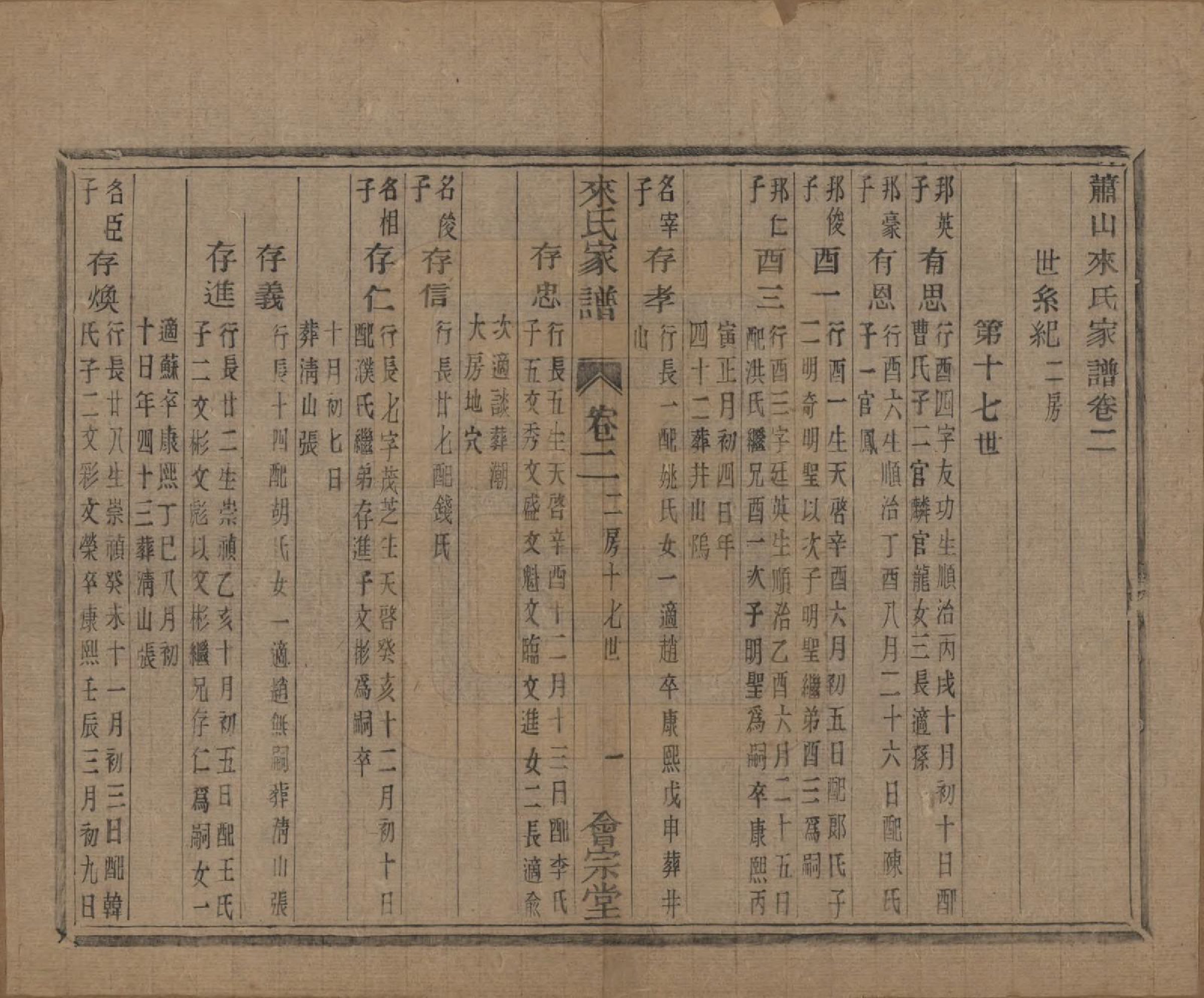 GTJP0750.来.浙江萧山.萧山来氏家谱五十卷首一卷.民国十年（1921）_304.pdf_第1页