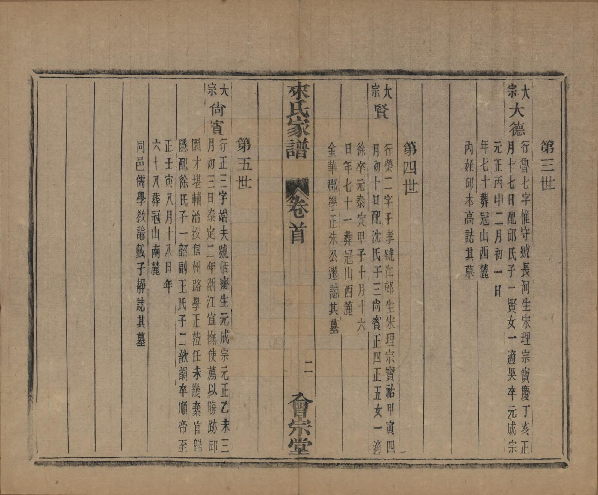 GTJP0750.来.浙江萧山.萧山来氏家谱五十卷首一卷.民国十年（1921）_602.pdf_第2页