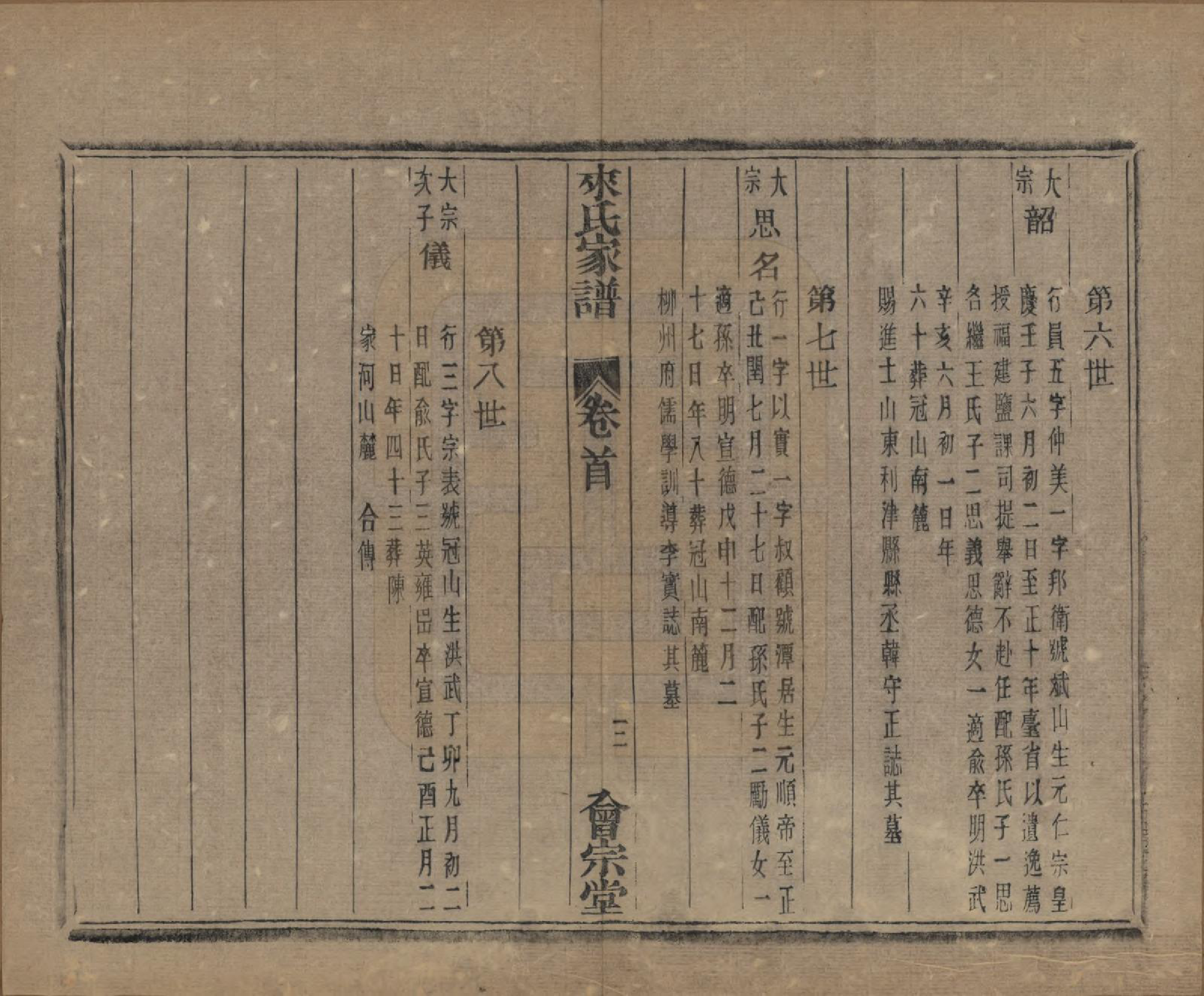 GTJP0750.来.浙江萧山.萧山来氏家谱五十卷首一卷.民国十年（1921）_602.pdf_第3页