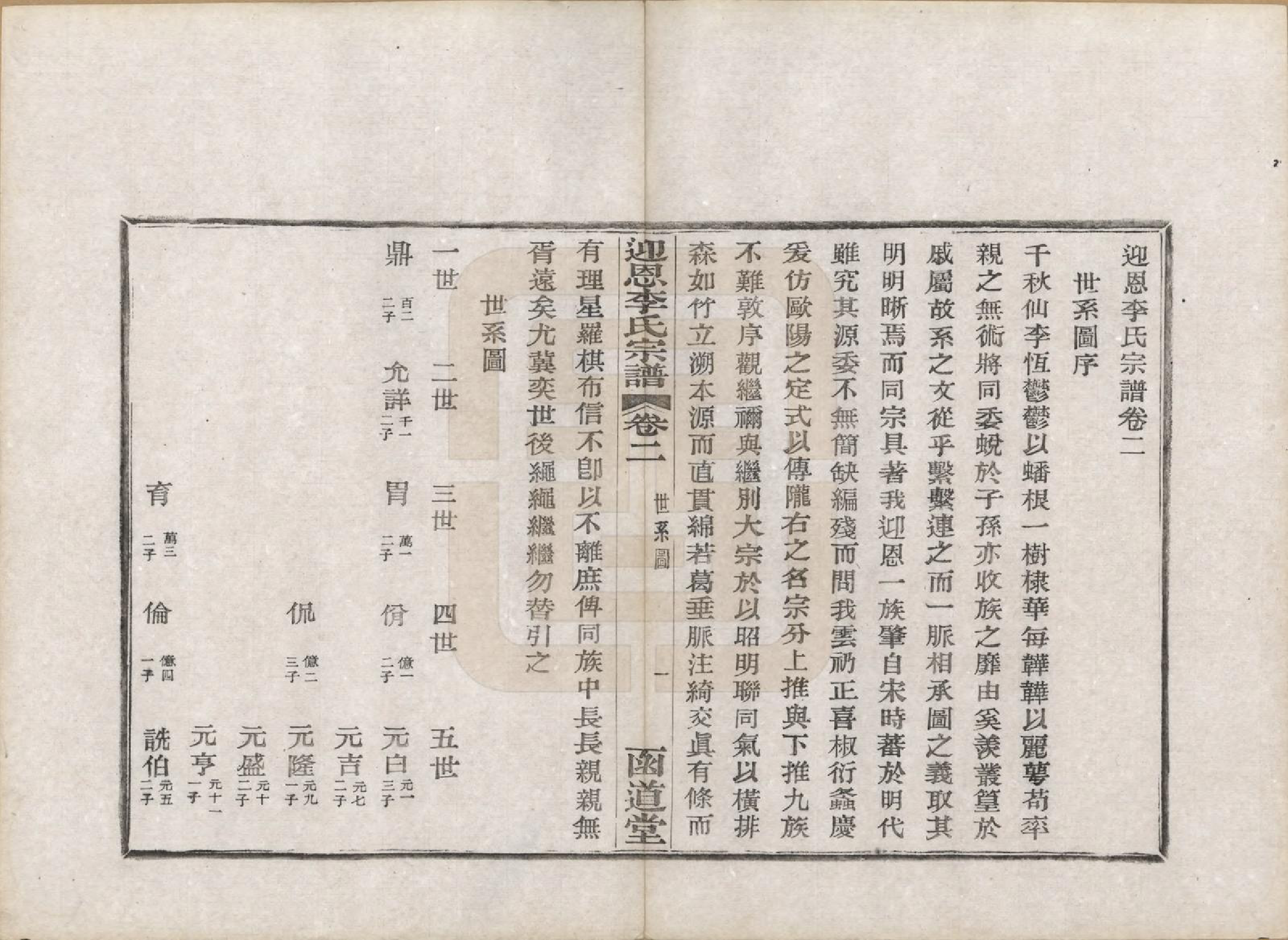 GTJP0827.李.浙江宁波.迎恩李氏宗谱二十卷首一卷.民国十六年（1927）_002.pdf_第1页