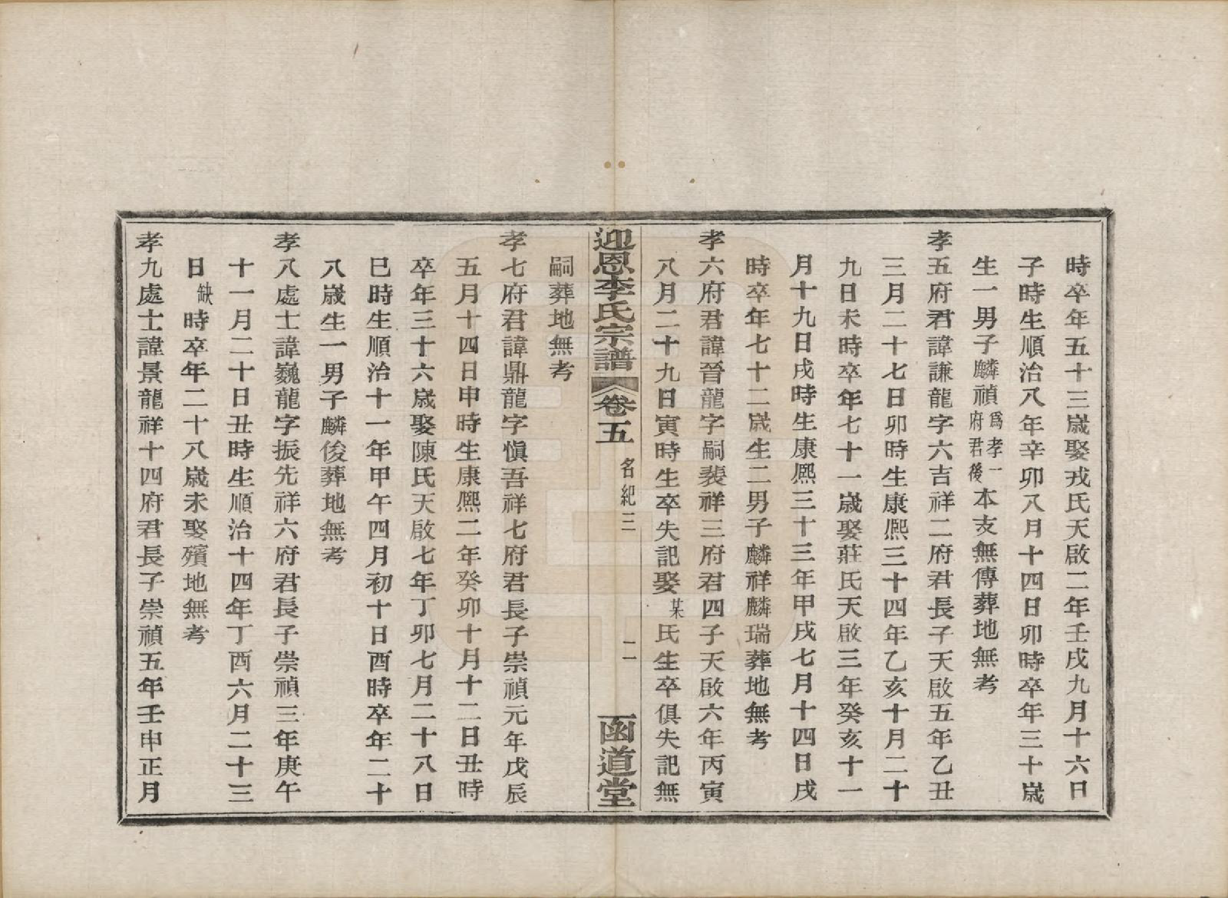 GTJP0827.李.浙江宁波.迎恩李氏宗谱二十卷首一卷.民国十六年（1927）_005.pdf_第2页