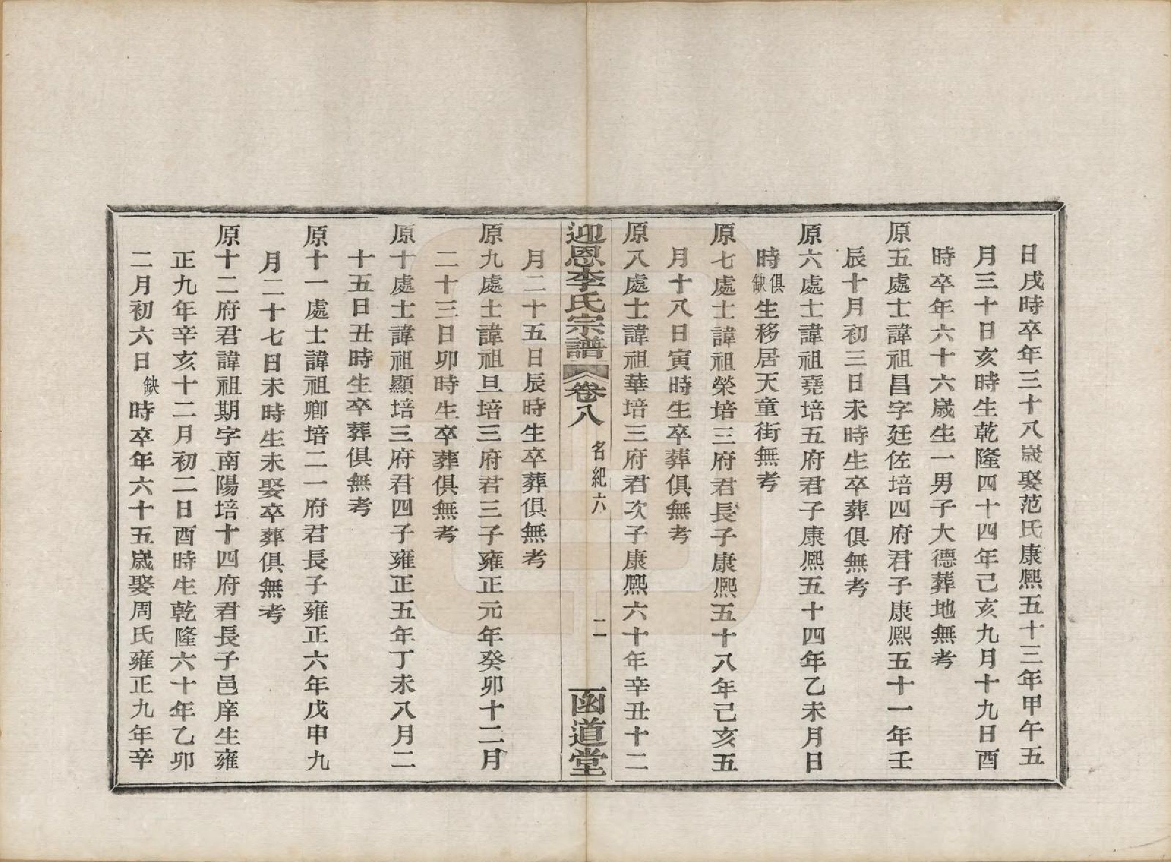 GTJP0827.李.浙江宁波.迎恩李氏宗谱二十卷首一卷.民国十六年（1927）_008.pdf_第2页