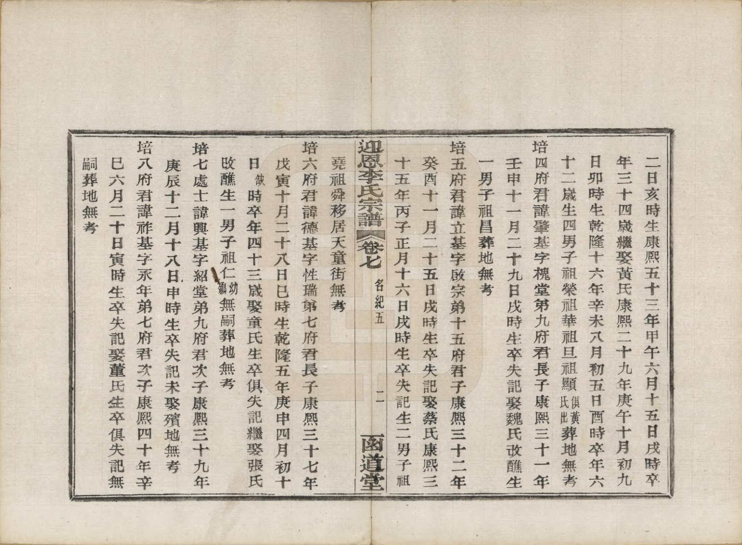 GTJP0827.李.浙江宁波.迎恩李氏宗谱二十卷首一卷.民国十六年（1927）_007.pdf_第2页