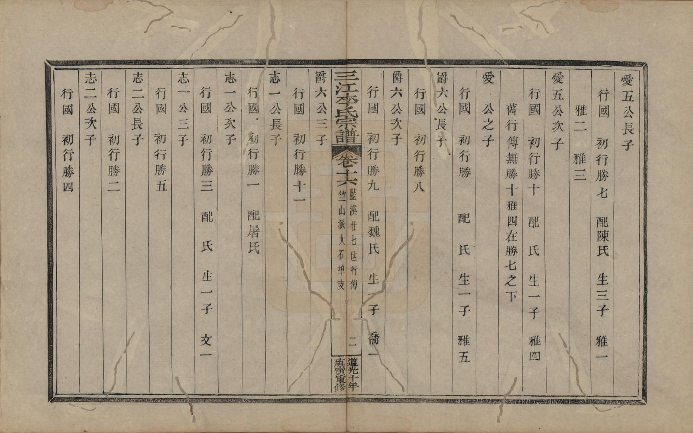 GTJP0840.李.浙江.三江李氏宗谱十七卷首—卷末—卷.清道光十年(1830)_016.pdf_第2页