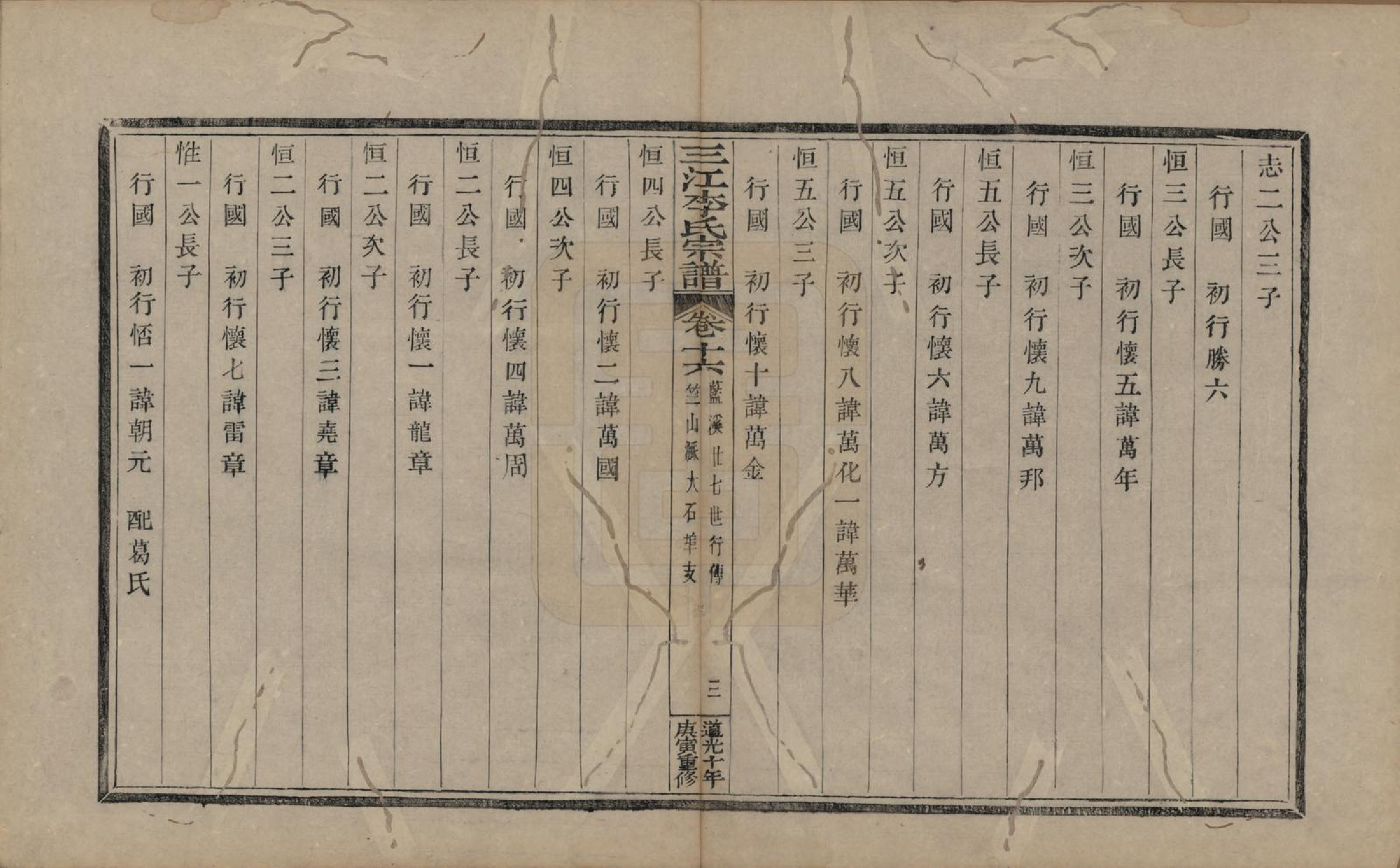 GTJP0840.李.浙江.三江李氏宗谱十七卷首—卷末—卷.清道光十年(1830)_016.pdf_第3页