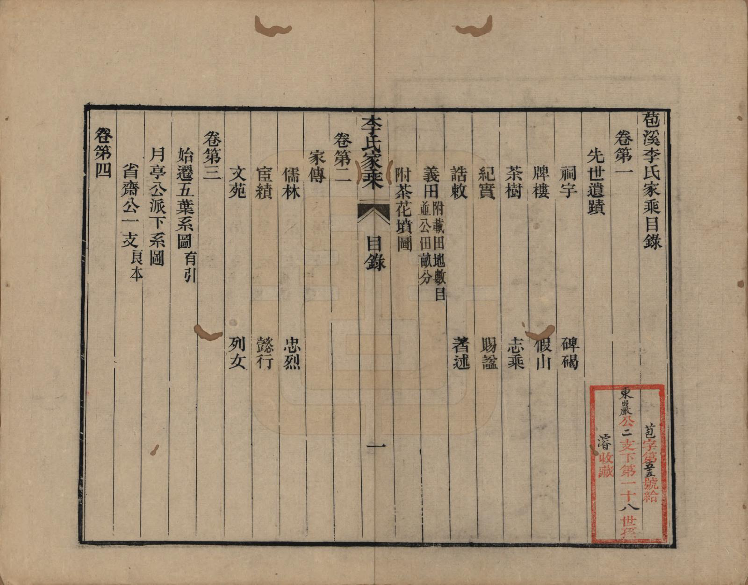 GTJP0849.李.浙江海盐.苞溪李氏家乘二十卷.清光绪十六年（1890）_001.pdf_第3页