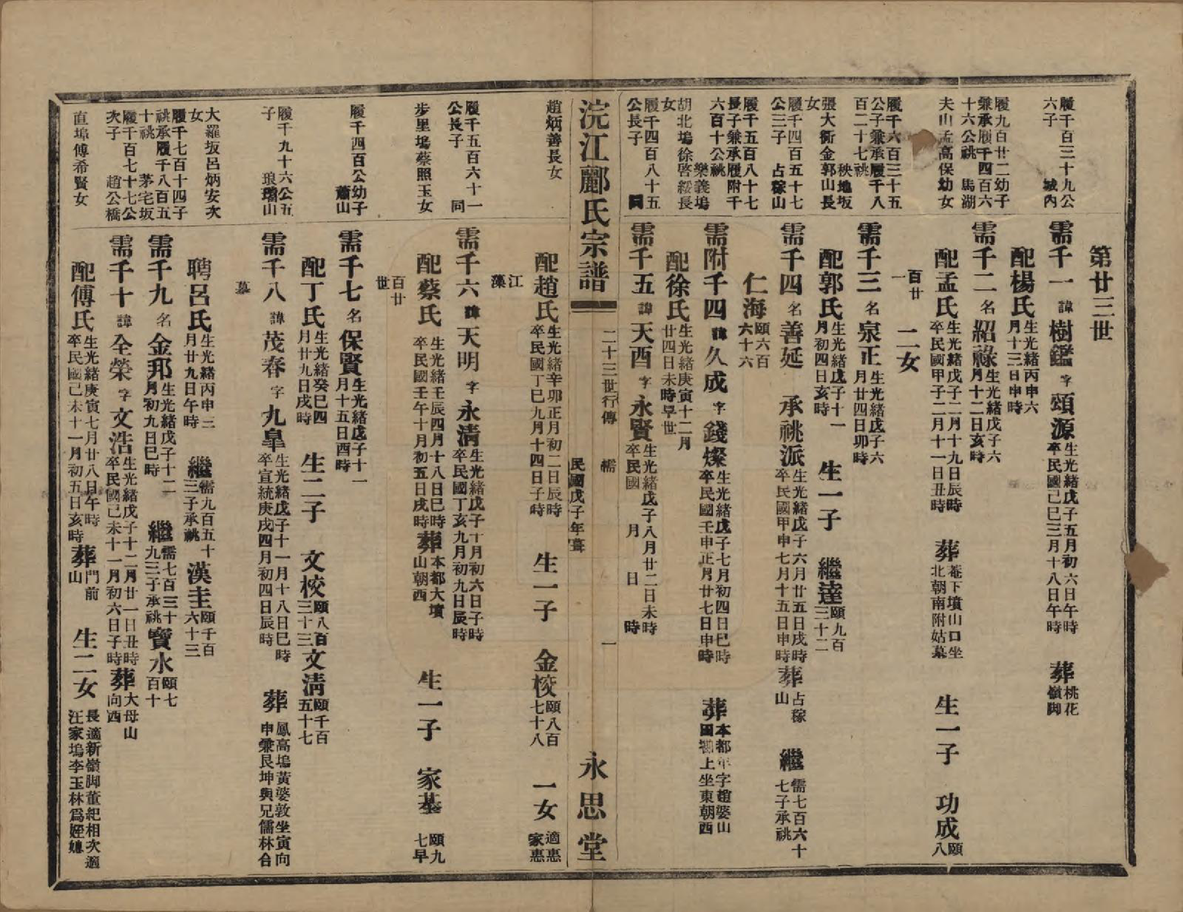 GTJP0864.郦.浙江诸暨.诸暨郦氏家谱六十一卷.民国三十七年（1948）_050.pdf_第2页