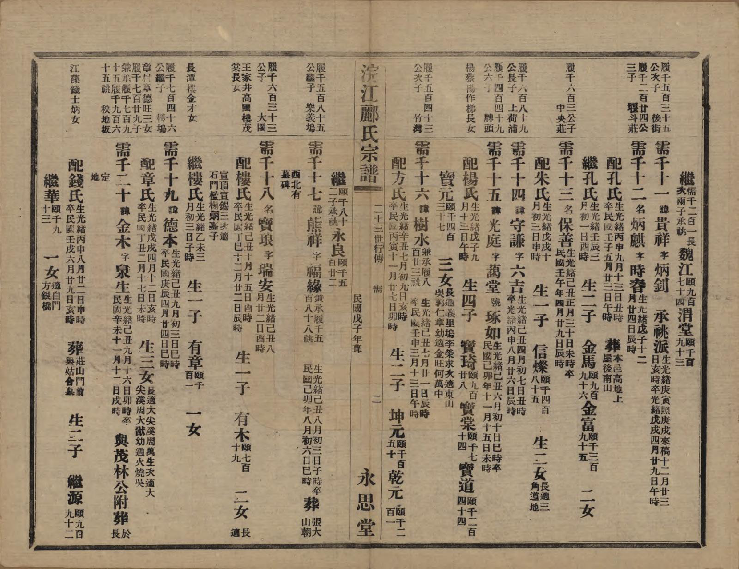 GTJP0864.郦.浙江诸暨.诸暨郦氏家谱六十一卷.民国三十七年（1948）_050.pdf_第3页