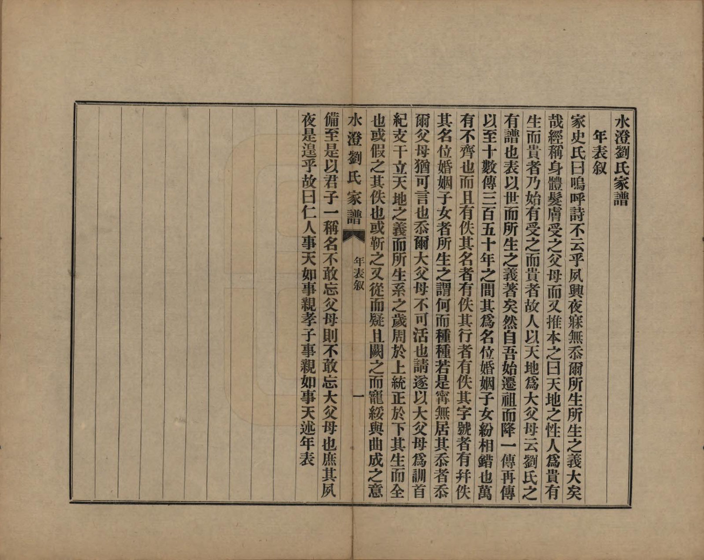 GTJP0916.刘.浙江绍兴.水澄刘氏家谱十二帙.民国二十二年（1933）_004.pdf_第2页