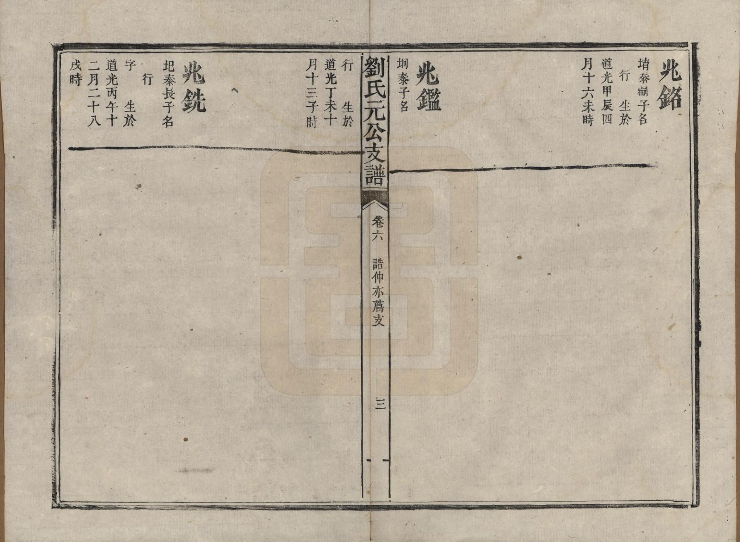 GTJP0988.刘.浙江新昌.天宝刘氏元公支兰玉集六卷.清同治六年（1867）_006.pdf_第3页