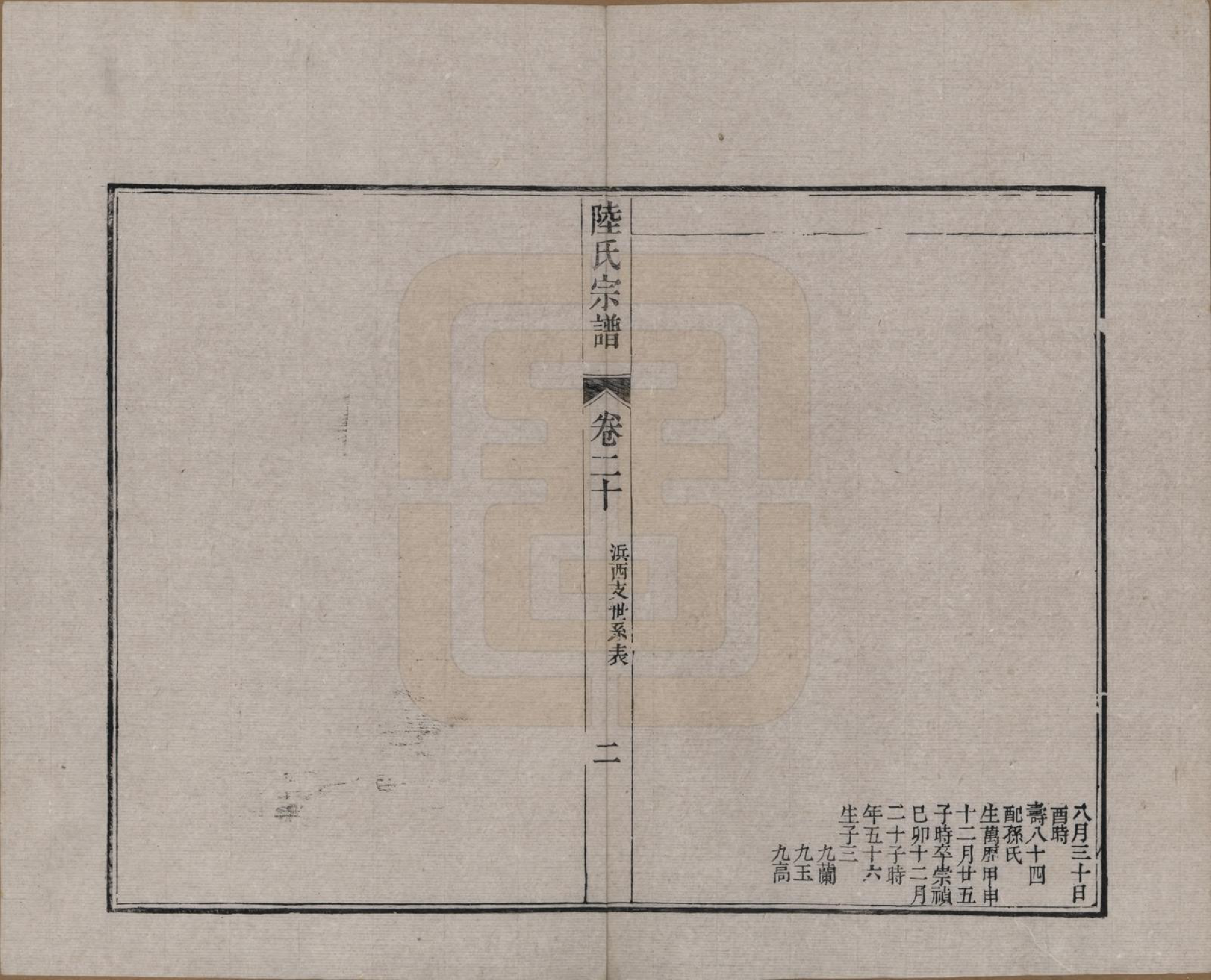 GTJP1019.陆.浙江海宁.海昌鹏坡陆氏宗谱三十卷.民国三年（1914）_020.pdf_第2页