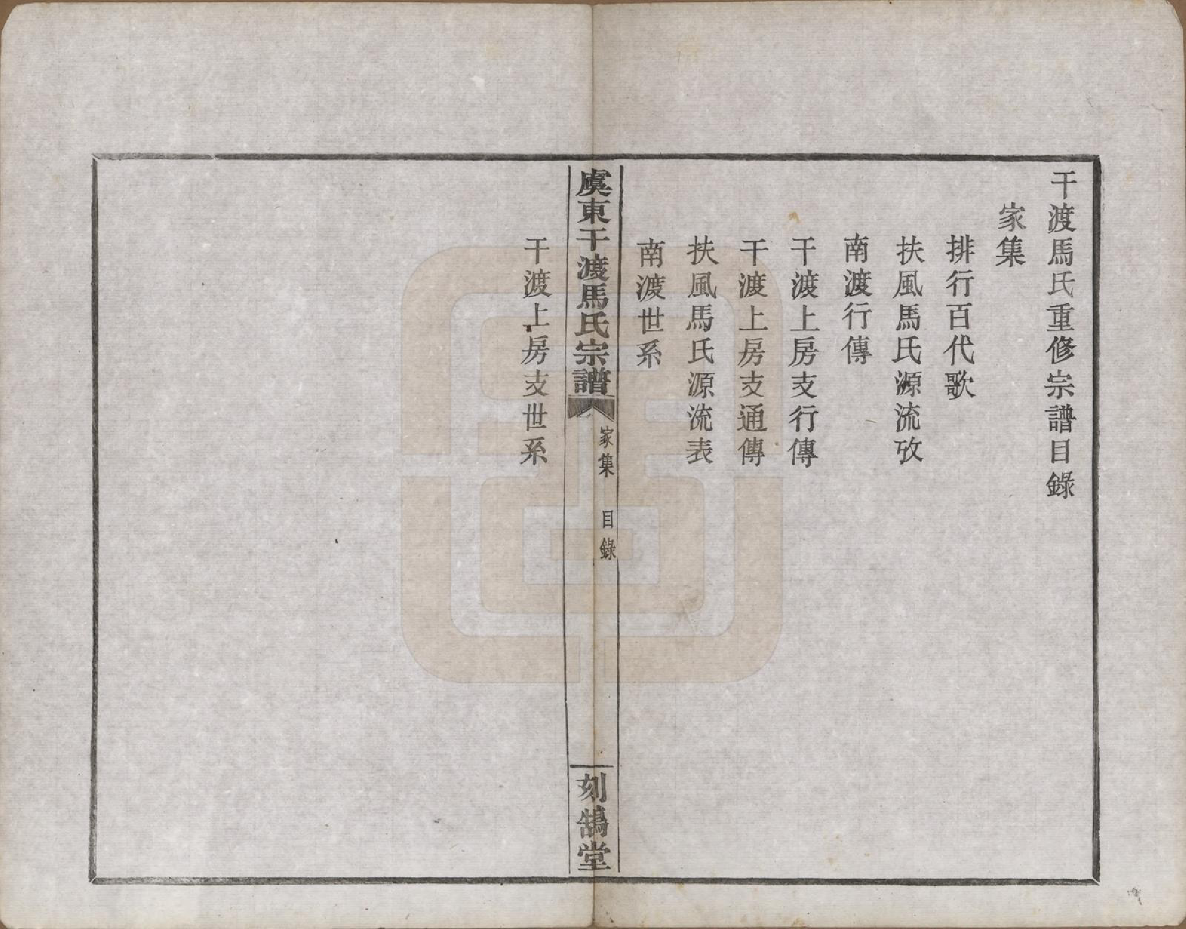 GTJP1058.马.浙江上虞.干渡马氏重修宗谱.民国18年[1929]_004.pdf_第1页