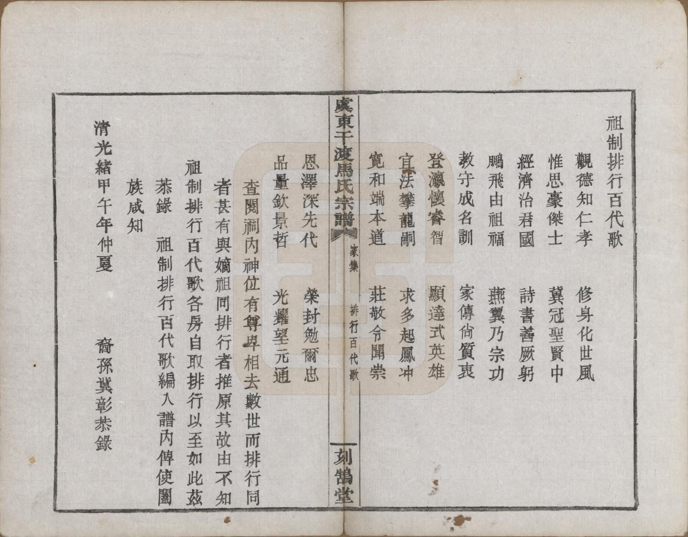 GTJP1058.马.浙江上虞.干渡马氏重修宗谱.民国18年[1929]_004.pdf_第3页