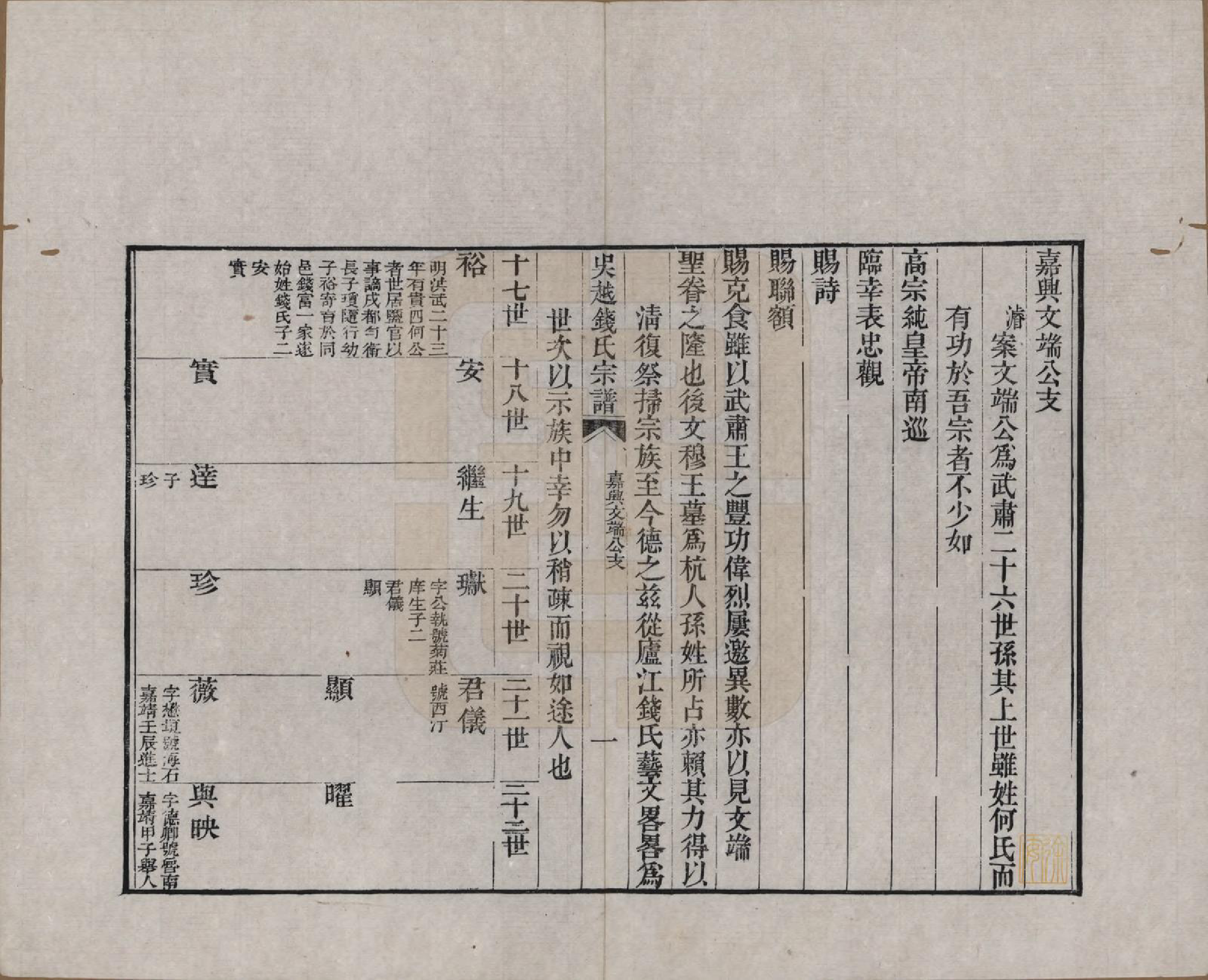 GTJP1186.钱.江苏、浙江.吴越钱氏吴江麻溪派宗谱.清嘉庆23年[1818]_007.pdf_第1页