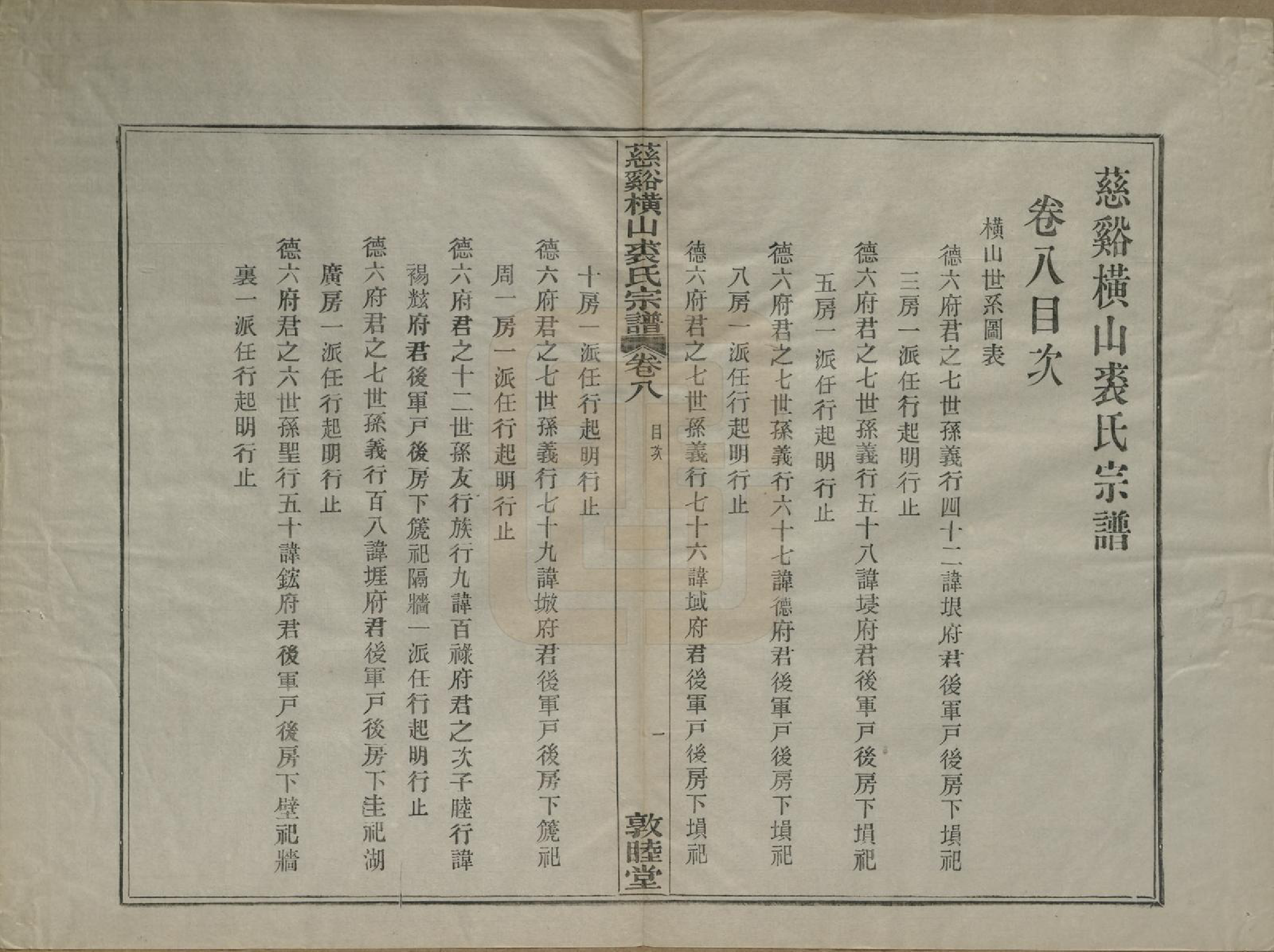 GTJP1213.裘.浙江慈谿.慈谿横山裘氏宗谱二十六卷.民国三十八年（1949）_008.pdf_第1页