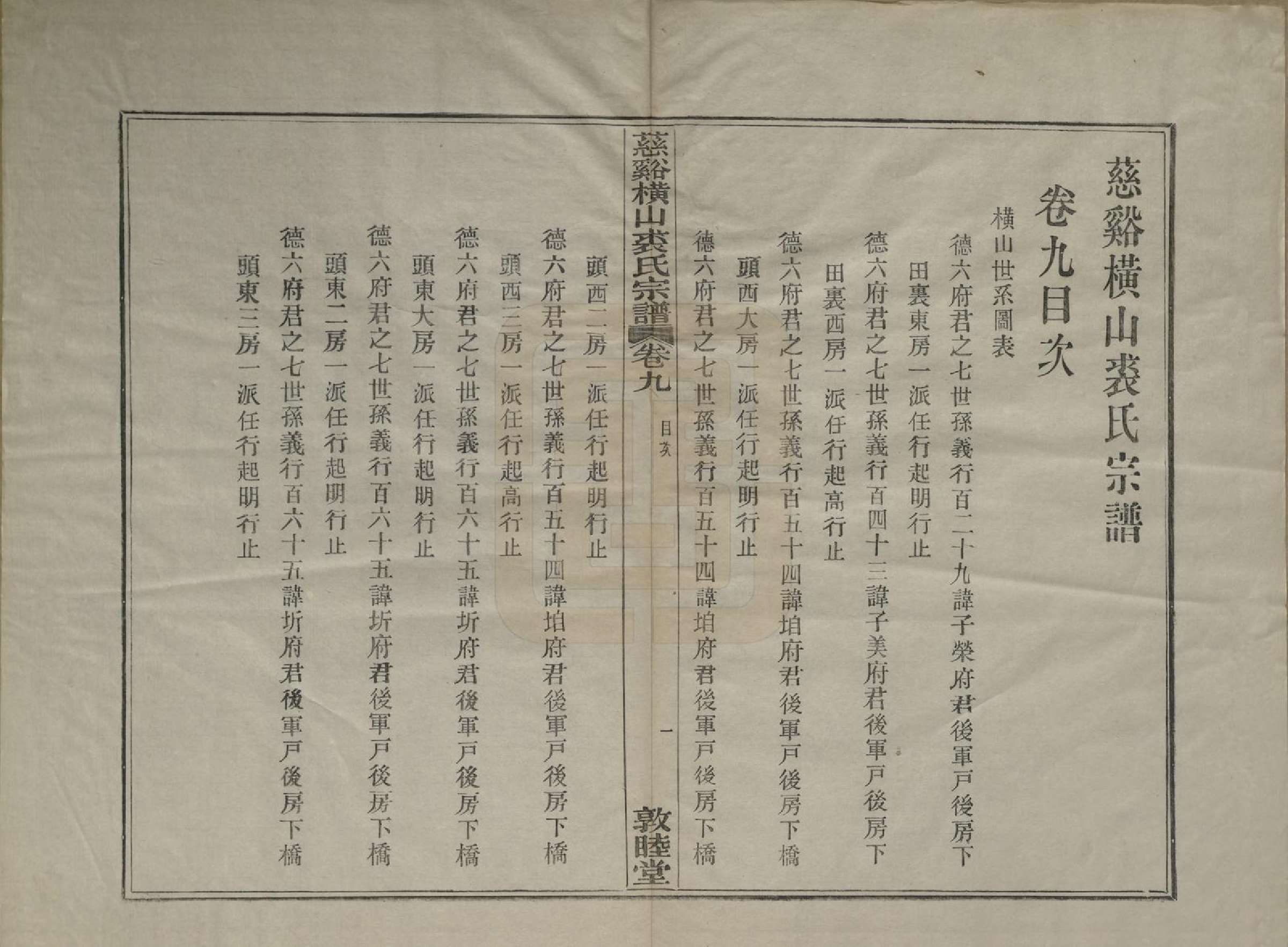 GTJP1213.裘.浙江慈谿.慈谿横山裘氏宗谱二十六卷.民国三十八年（1949）_009.pdf_第1页