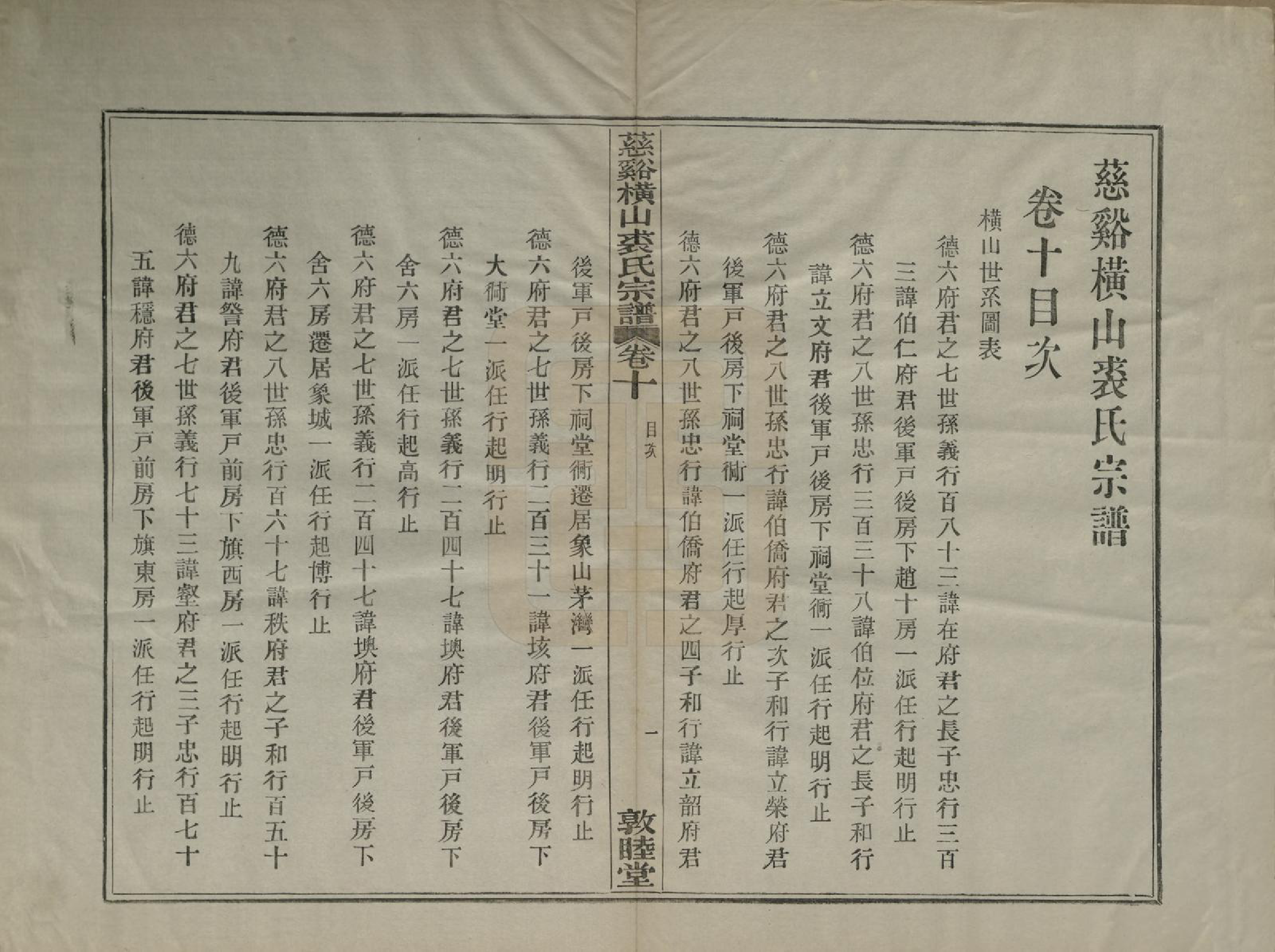 GTJP1213.裘.浙江慈谿.慈谿横山裘氏宗谱二十六卷.民国三十八年（1949）_010.pdf_第1页