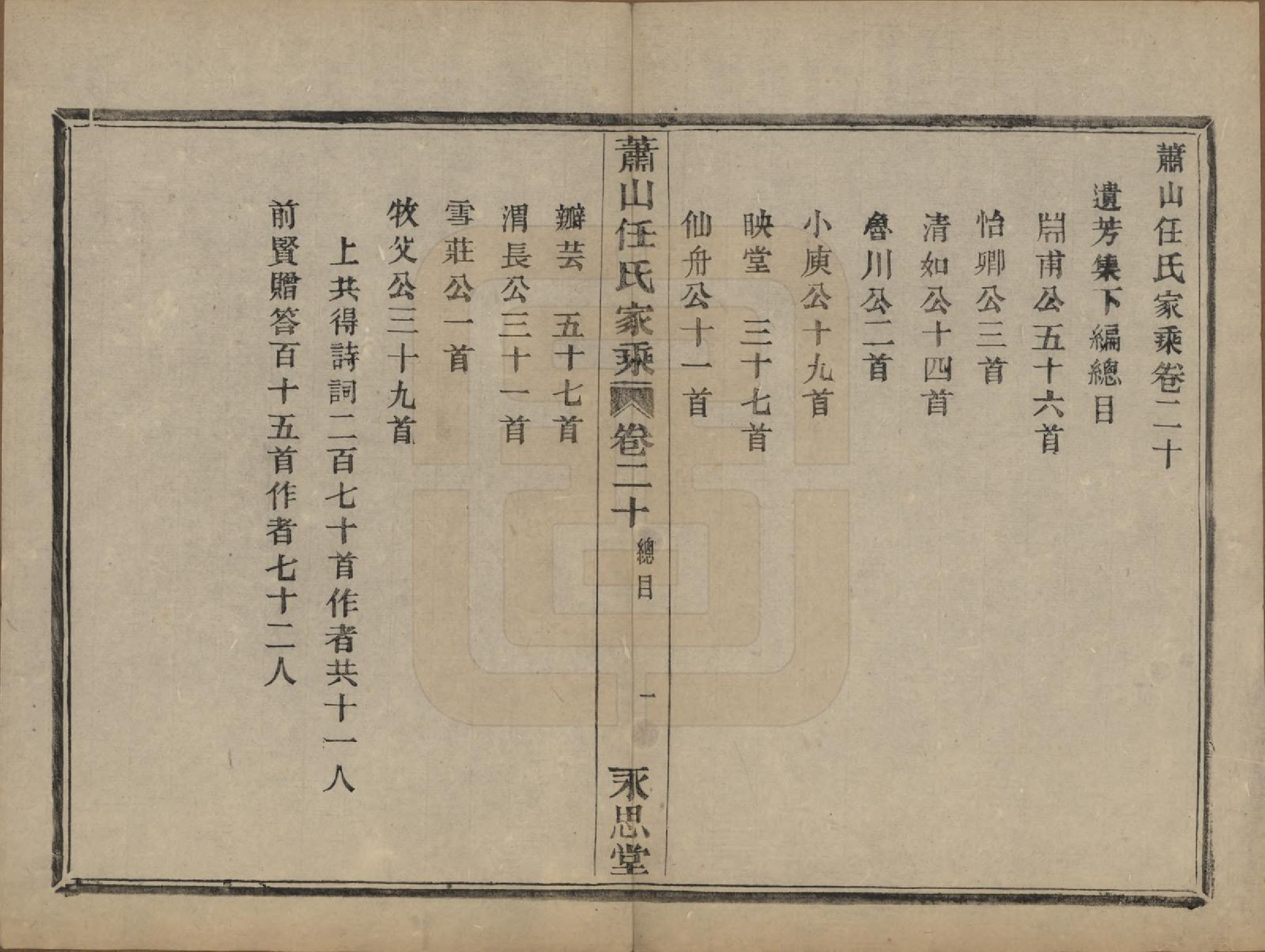 GTJP1227.任.浙江萧山.萧山任氏家乘二十卷.清同治十三年（1874）_020.pdf_第2页