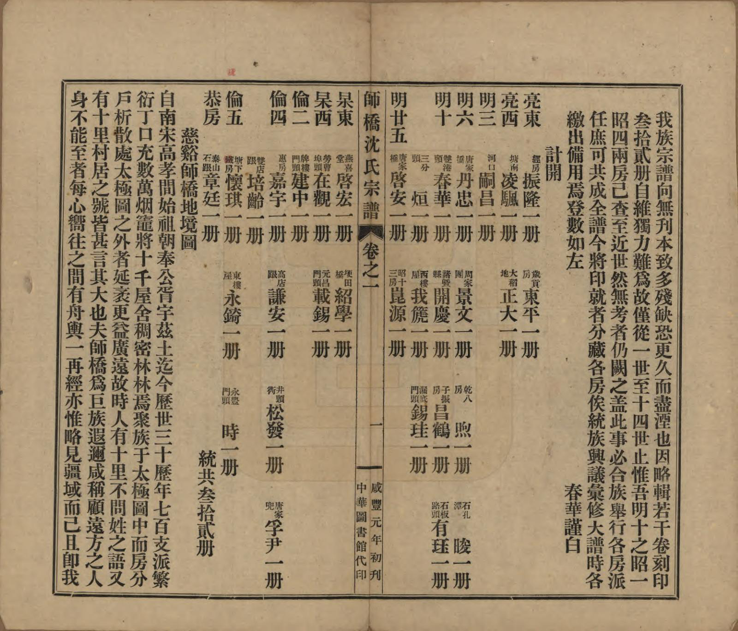 GTJP1259.沈.浙江慈溪.慈溪师桥沈氏宗谱十五卷.民国二年（1913）_001.pdf_第3页