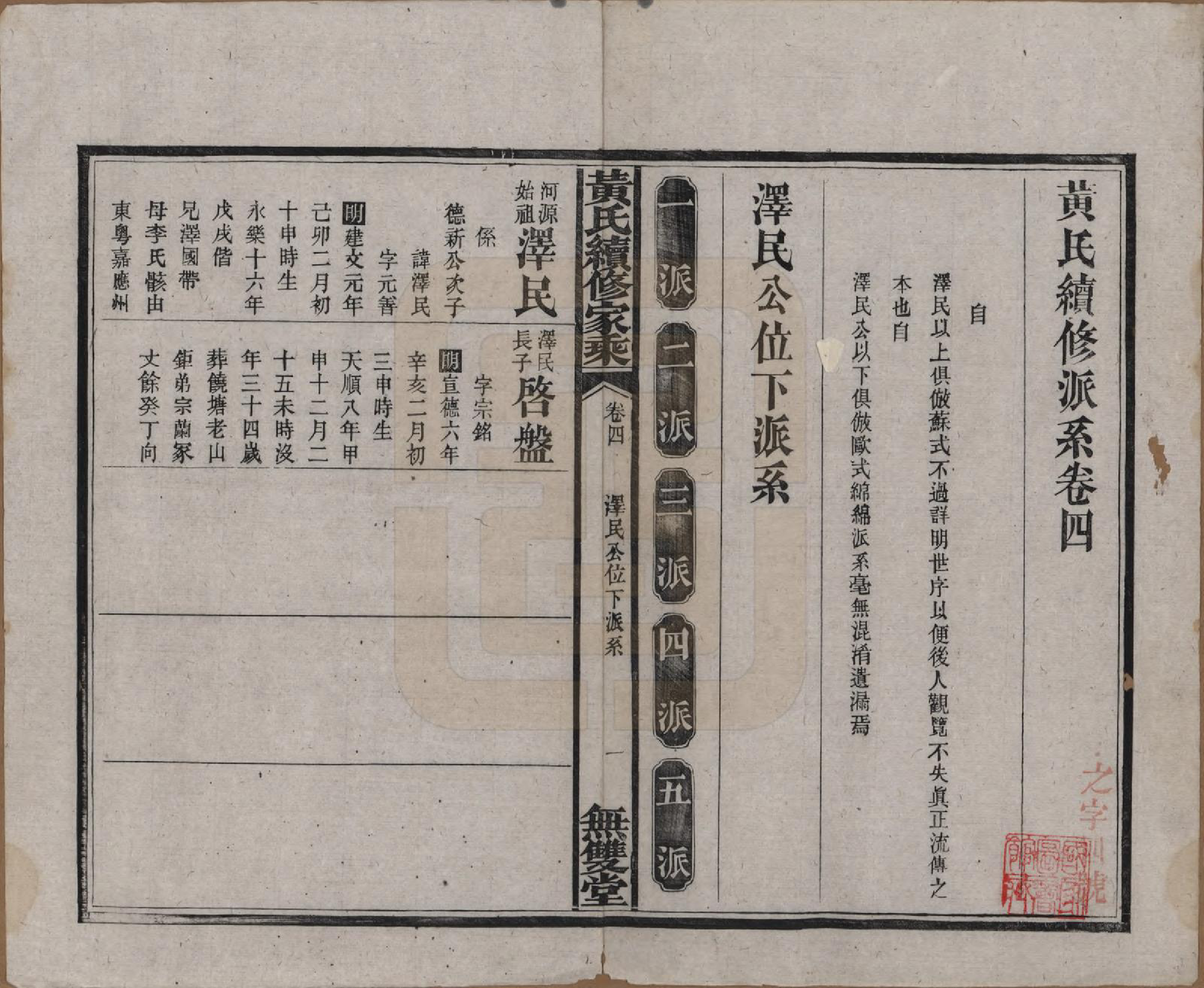 GTJP0583.黄.广东惠州.黄氏续修家乘十卷.民国六年（1917）_004.pdf_第1页