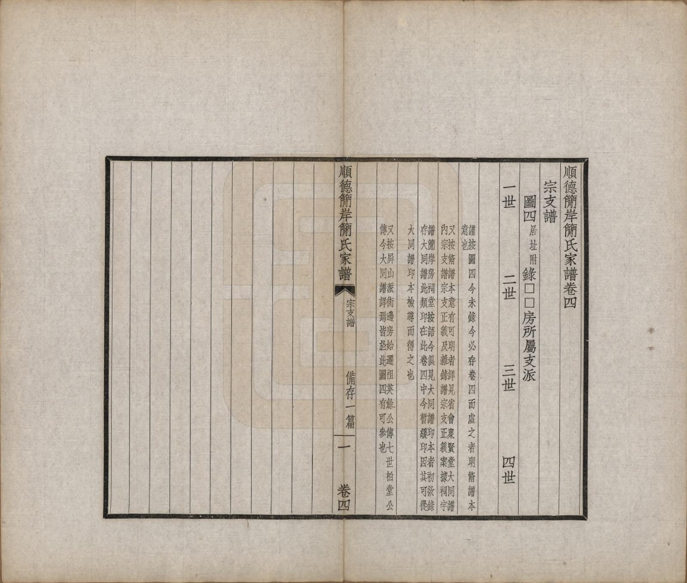 GTJP0660.简.广东顺德.顺德简岸简氏家谱五卷首一卷.民国十七年（1928）_004.pdf_第1页