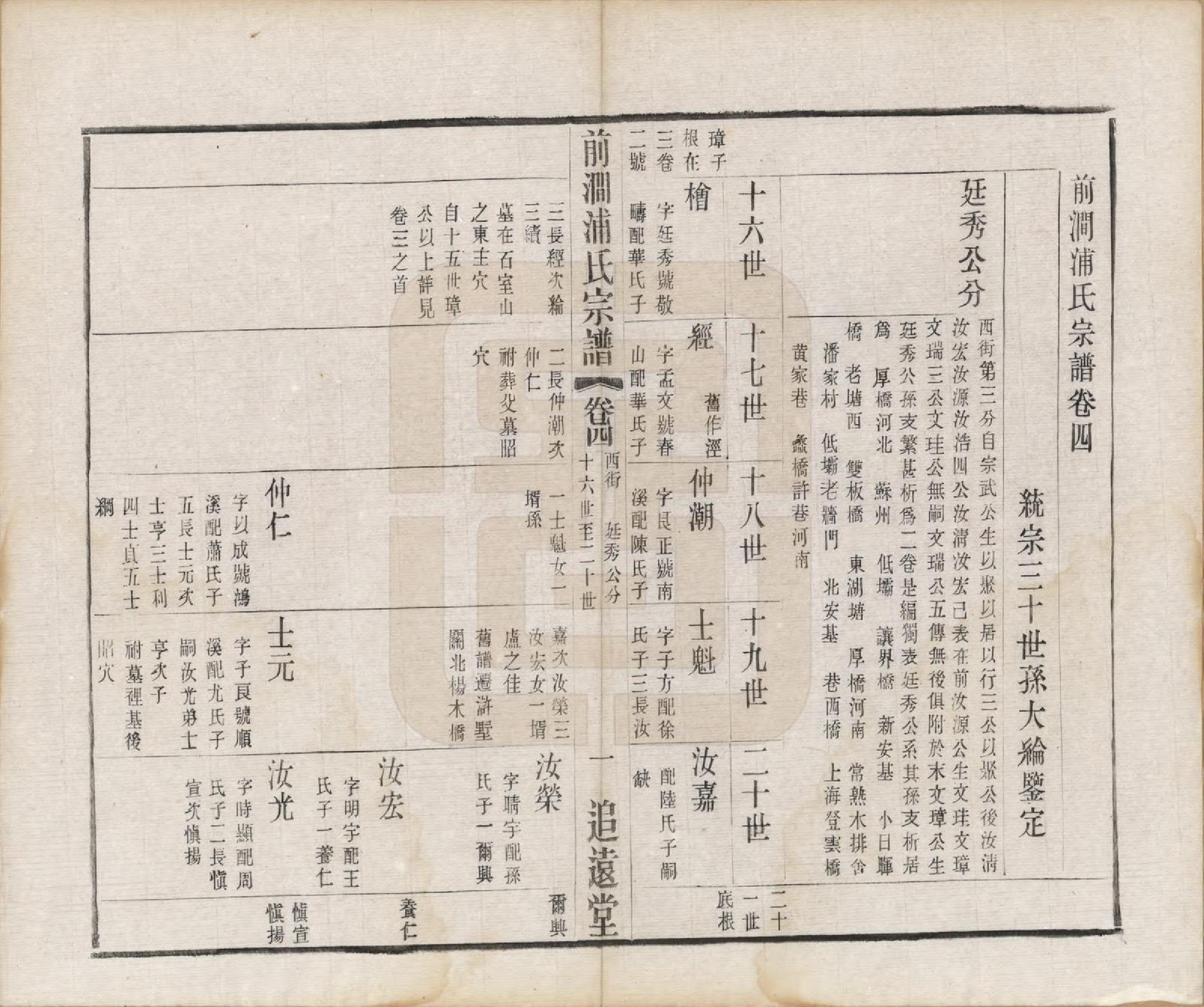 GTJP1149.浦.江苏无锡.前涧浦氏宗谱二十四卷首一卷附世系图四卷诵芬录七卷.民国二十年（1931）_004.pdf_第1页