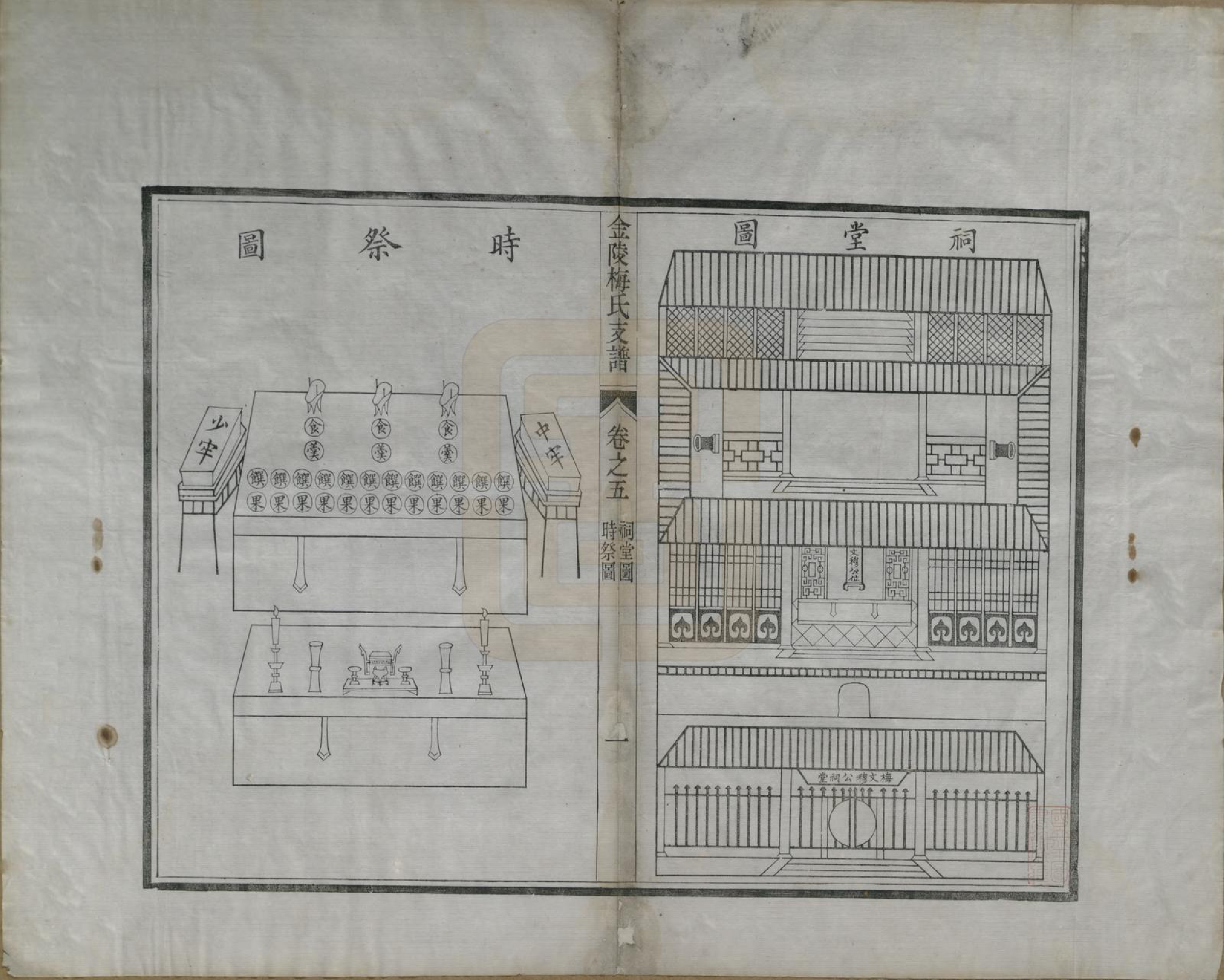 GTJP1086.梅.江苏金陵.金陵梅氏文谱十卷.清光绪十一年（1885）_005.pdf_第1页